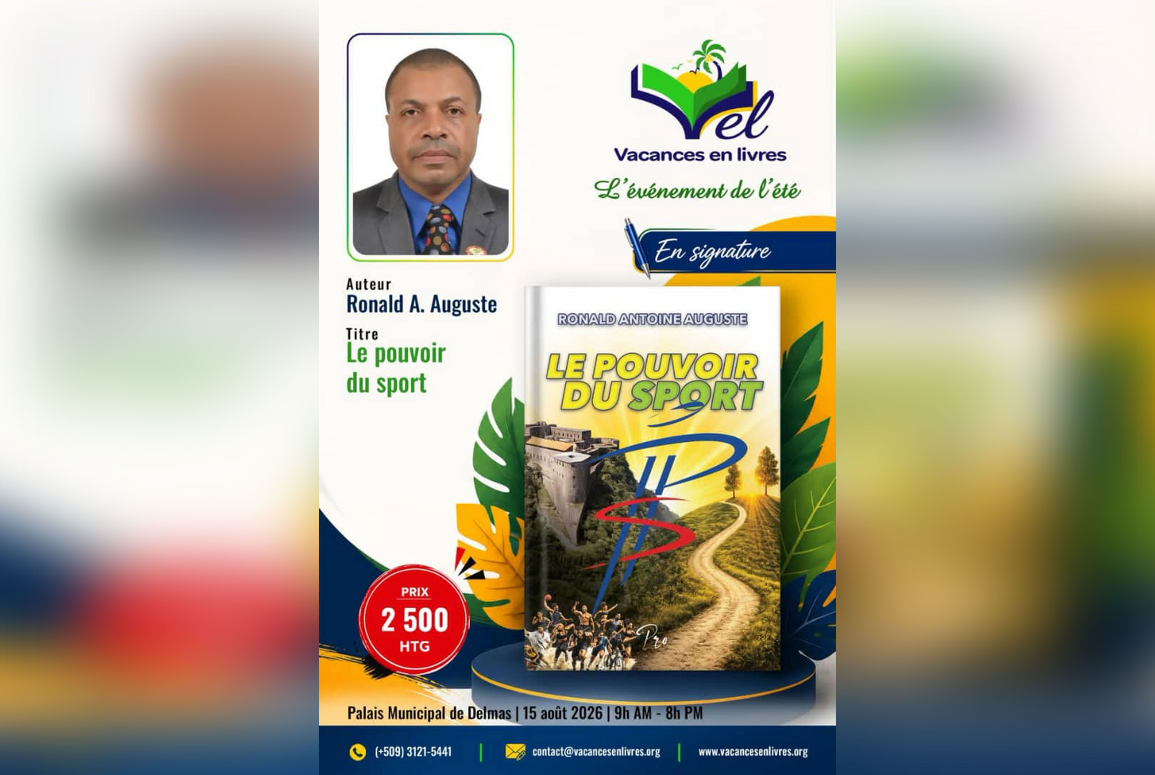 « Le pouvoir du sport » : un ouvrage de référence pour repenser le sport en Haïti