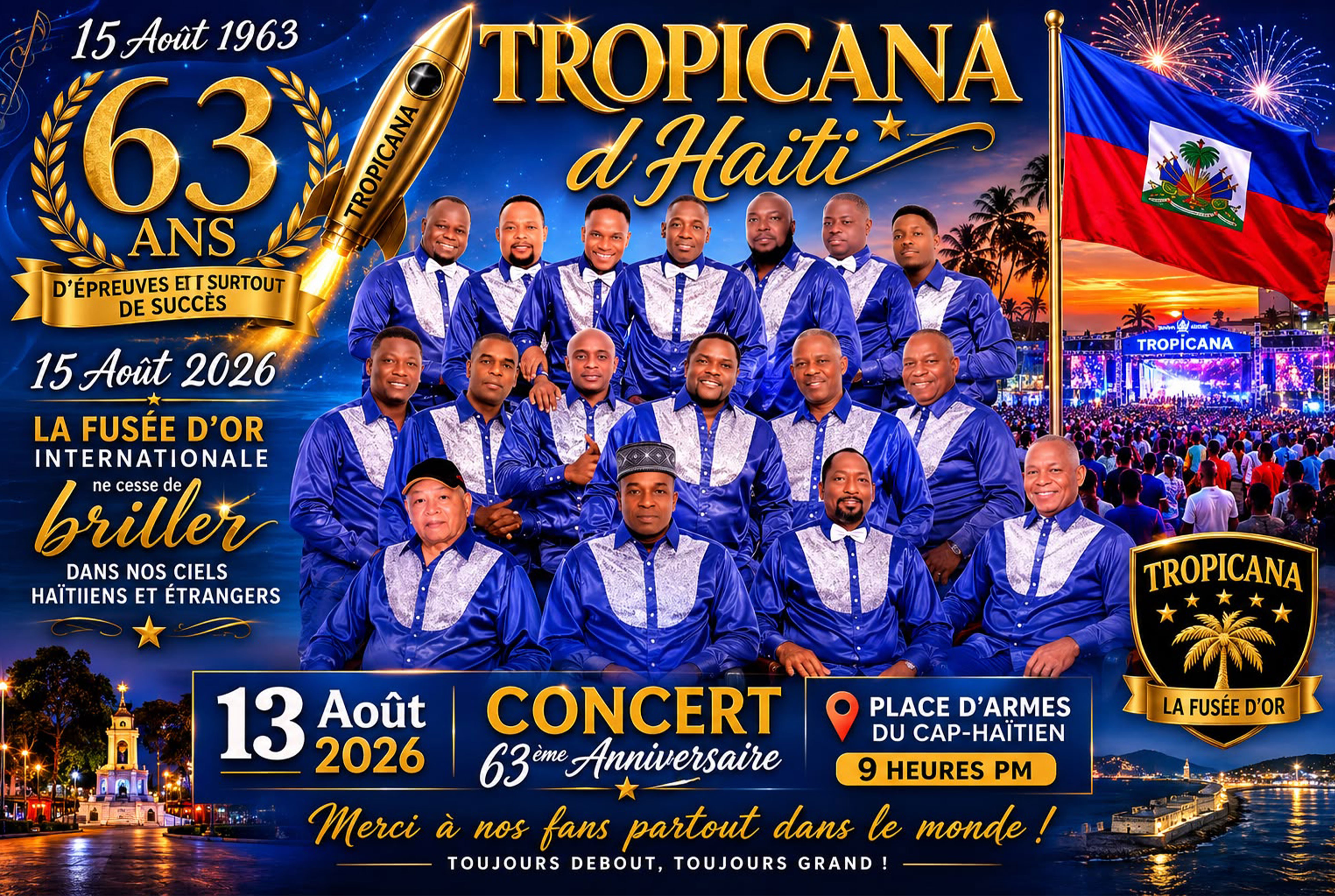 Tropicana d’Haïti : 63 ans d’une légende qui ne cesse de rayonner