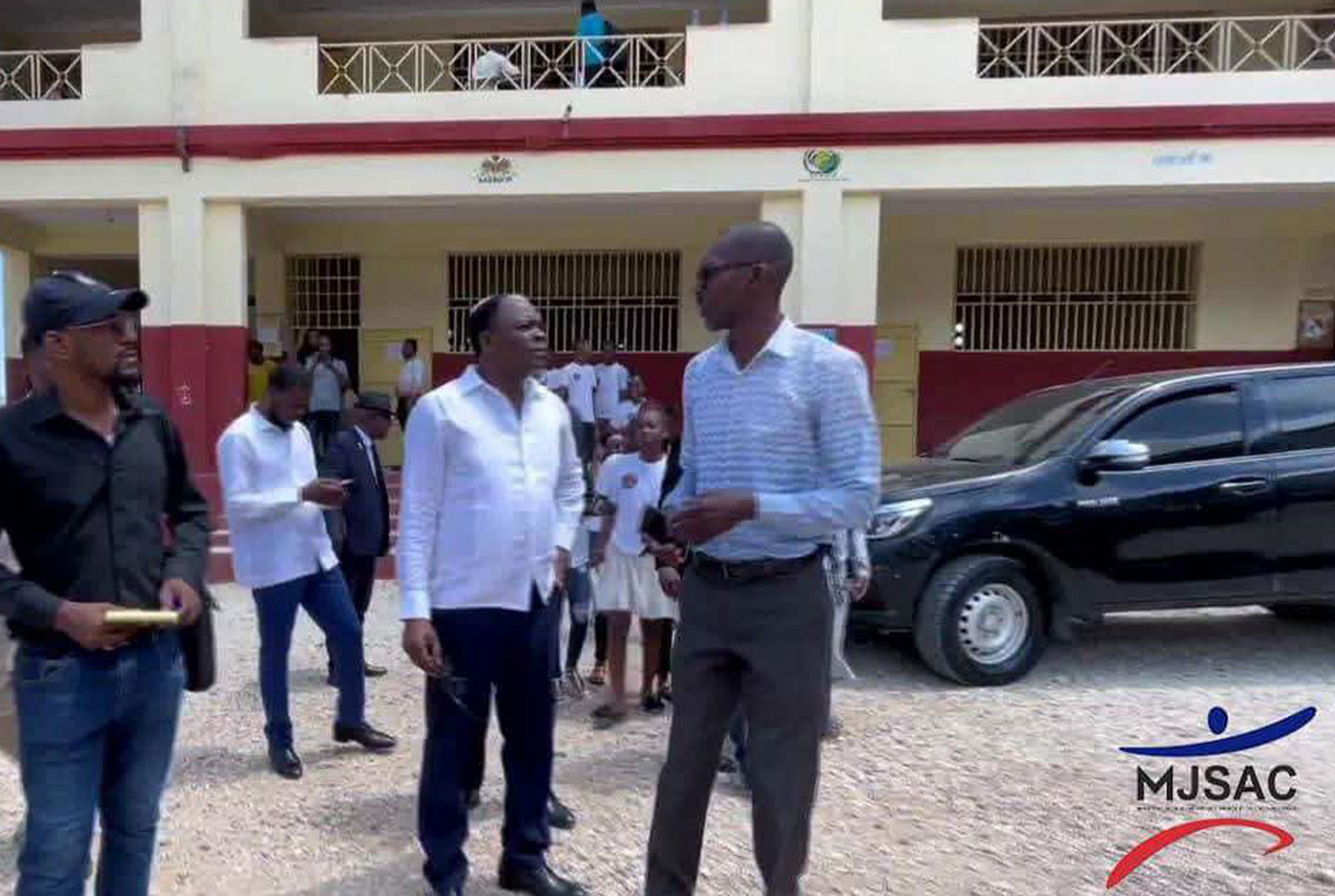 Pythagore Dumas promet des infrastructures sportives et une infirmerie au Lycée Horatius Laventure