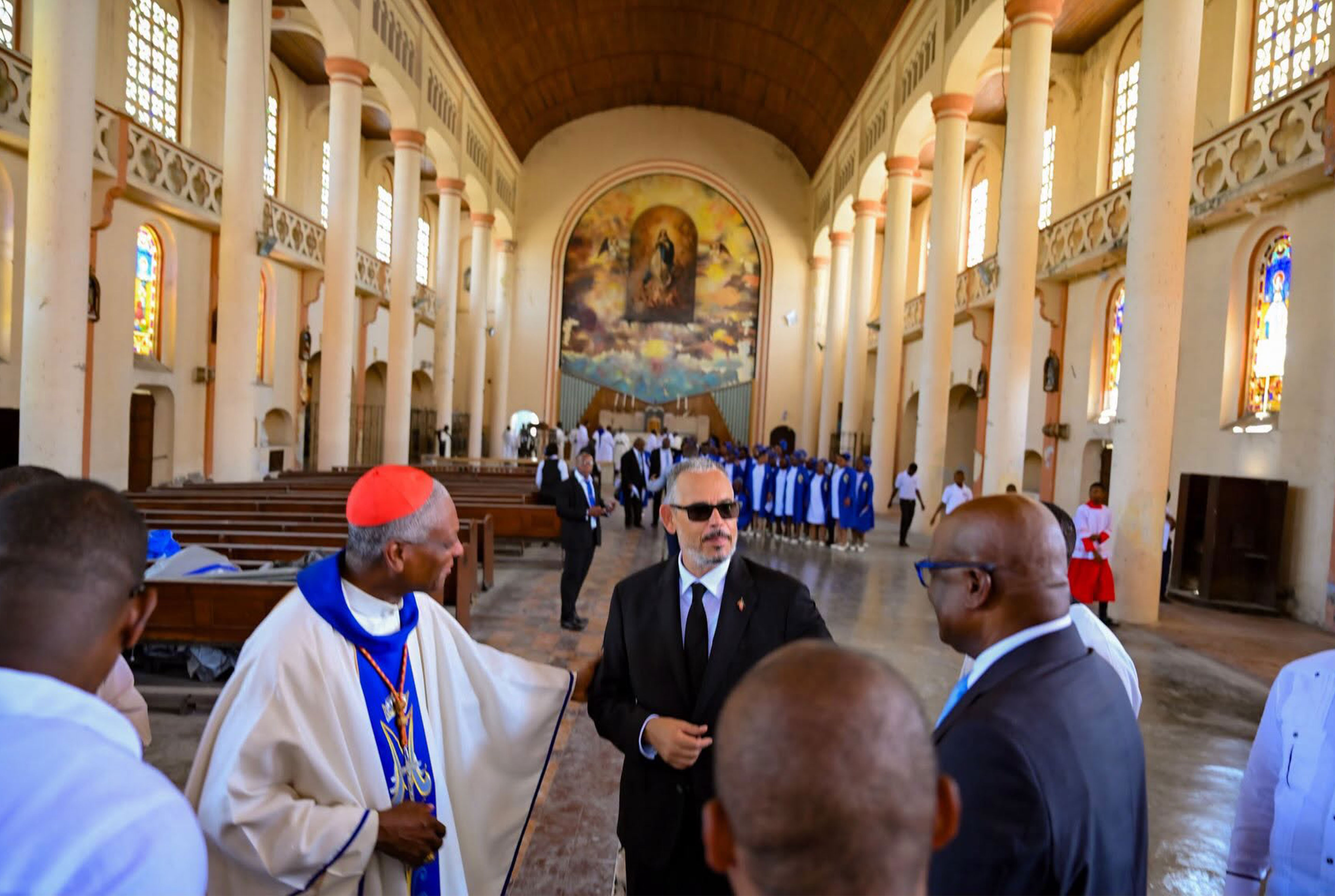 Aux Cayes: le Premier ministre Alix Didier Fils-Aimé honore Notre-Dame de l’Assomption