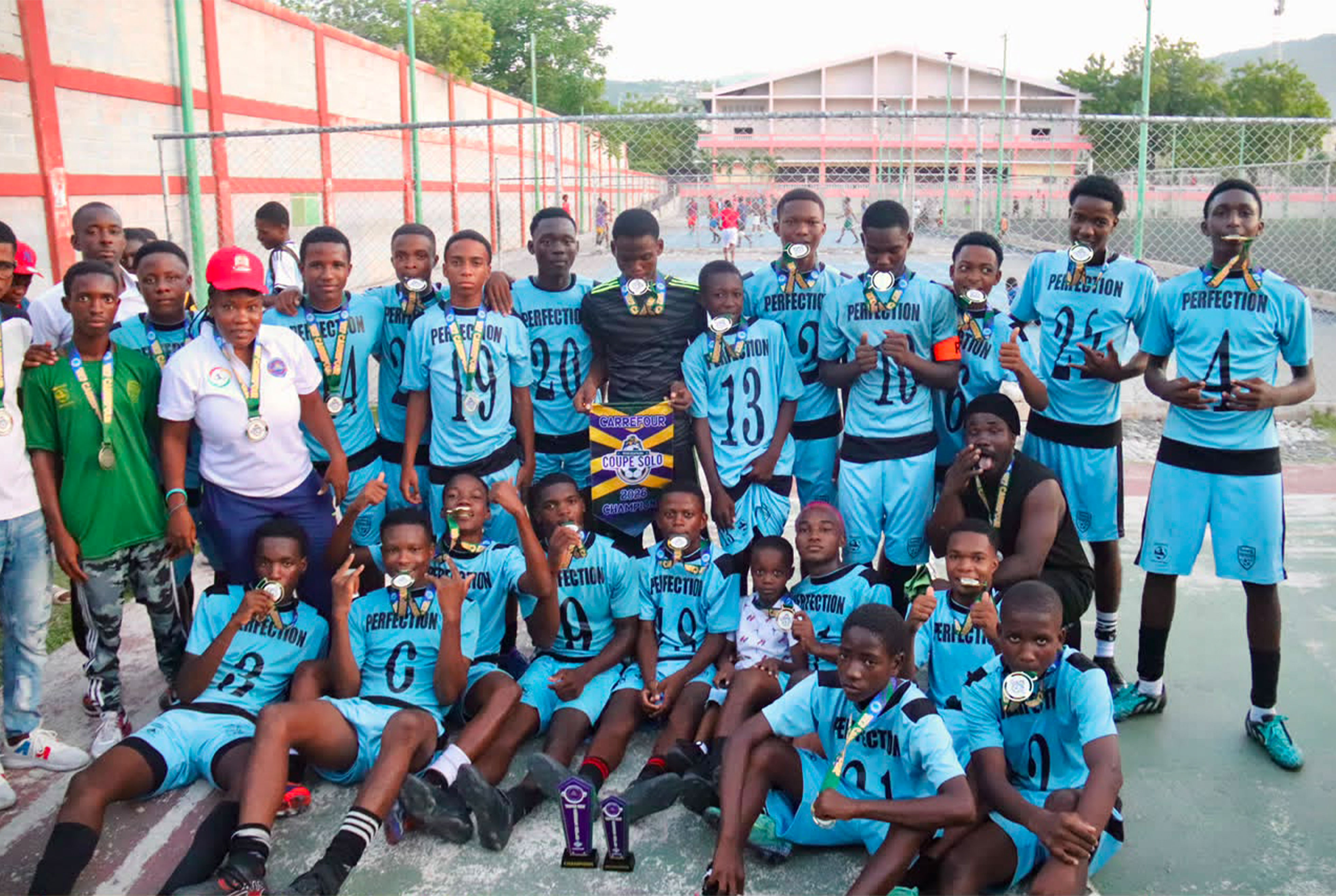 L’Académie Perfection remporte le trophée Tapin Sports