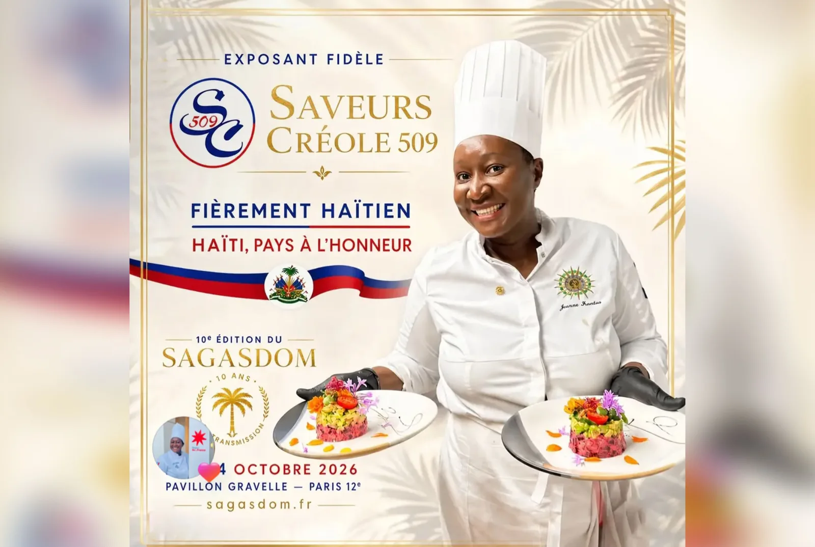 Haïti, pays invité d'honneur au salon gastronomique d’outre-mer 2026