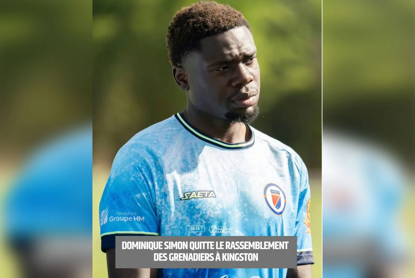 Du nouveau pour Dominique Simon : le milieu de terrain haïtien quitte les Grenadiers pour finaliser son avenir en club