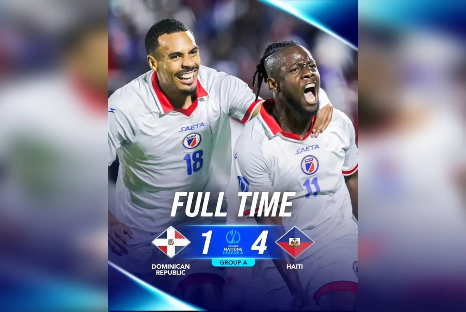 Haïti ridiculise la République dominicaine et poursuit sa marche triomphale