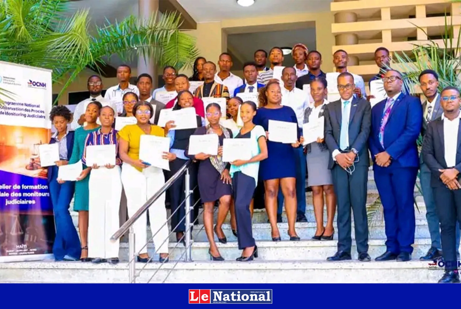 OCNH : Au moins 25 jeunes moniteurs certifiés pour observer et documenter la justice haïtienne