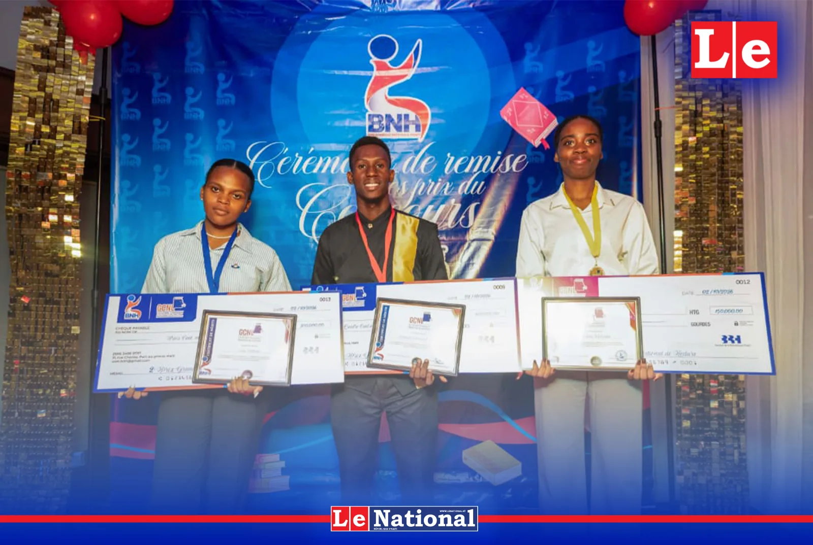 Concours national de lecture : la Bibliothèque nationale d'Haïti récompense ses trois lauréats