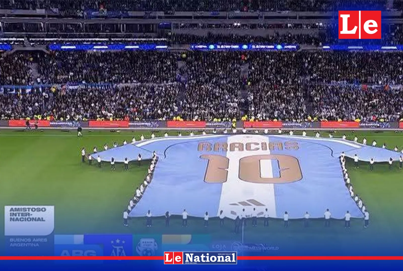 Un hommage bien mérité pour Lionel Messi