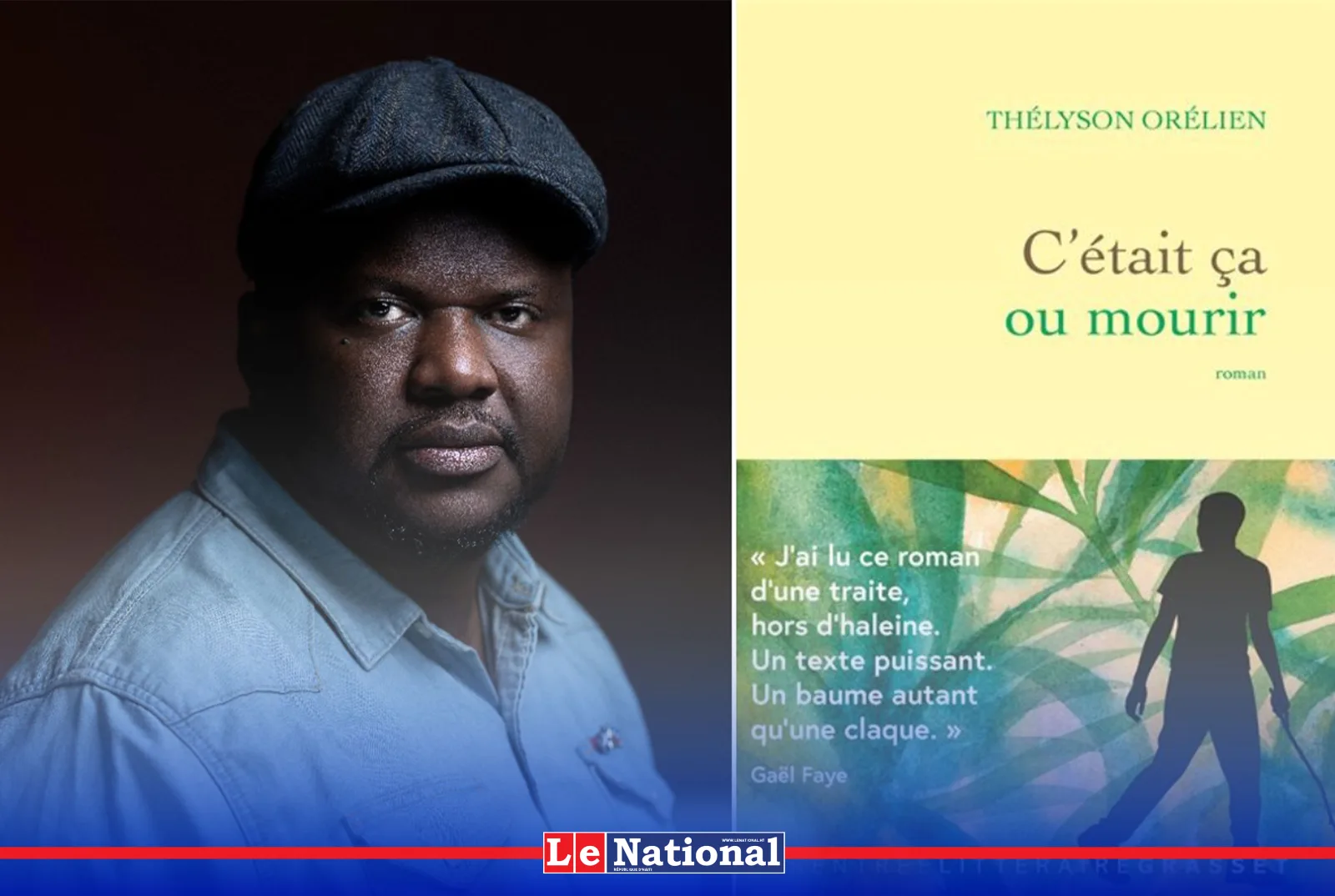 Thélyson Orélien maintenu dans la deuxième sélection du prix Renaudot