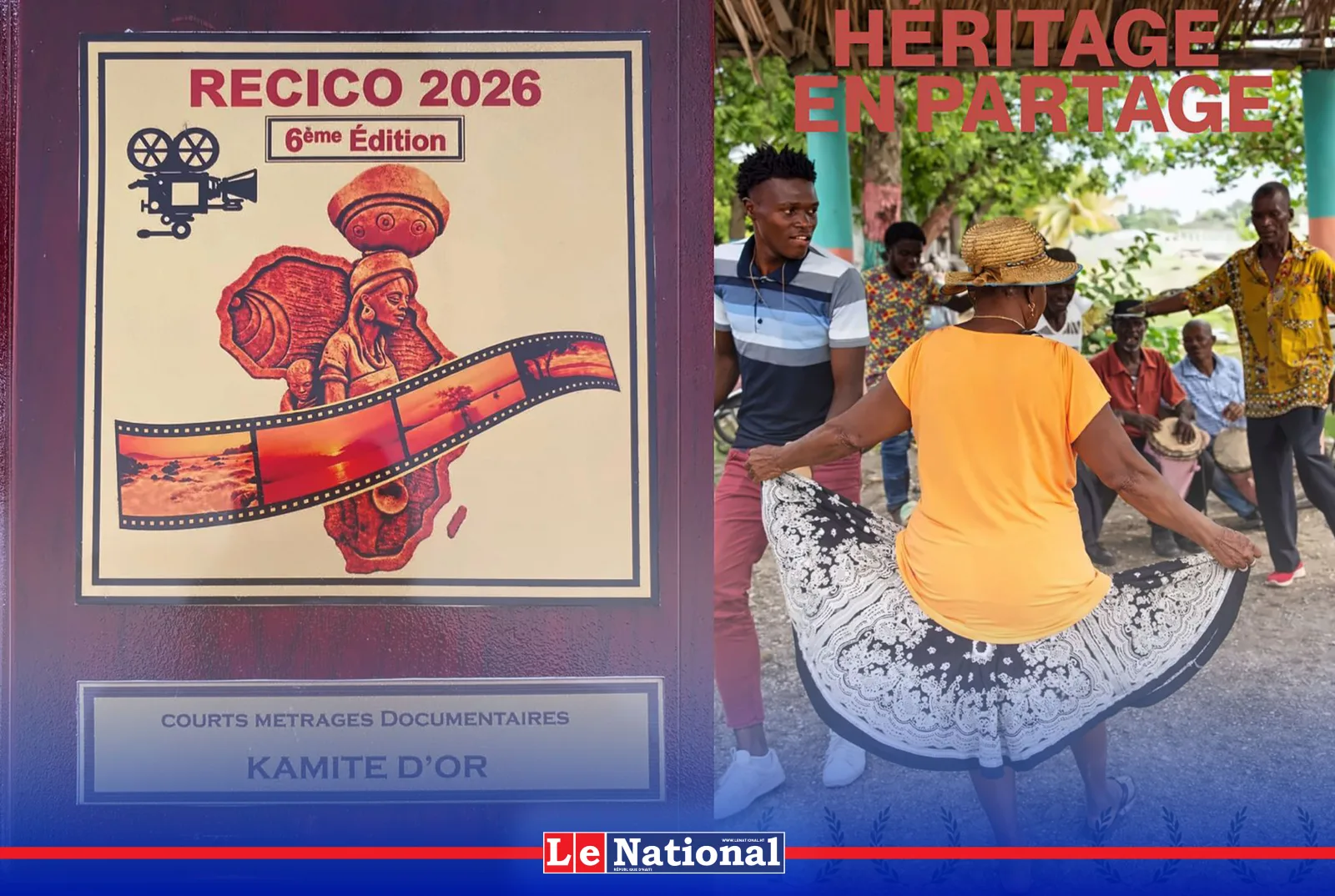 Héritage en partage sacré à Cotonou : Haïti remporte le Kamite d'Or