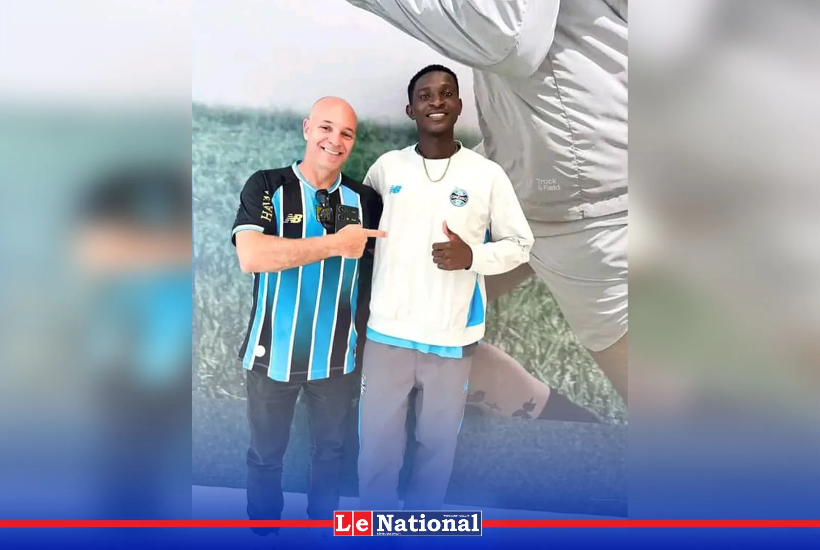Albert Widson intègre les U17 du Grêmio après avoir réussi son stage !