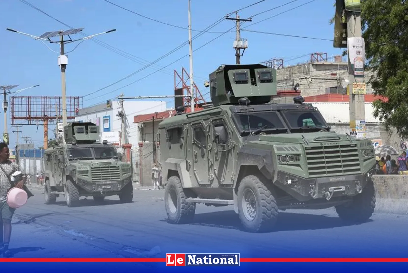 Un blindé incendié, quatre militaires salvadoriens portés « disparus »