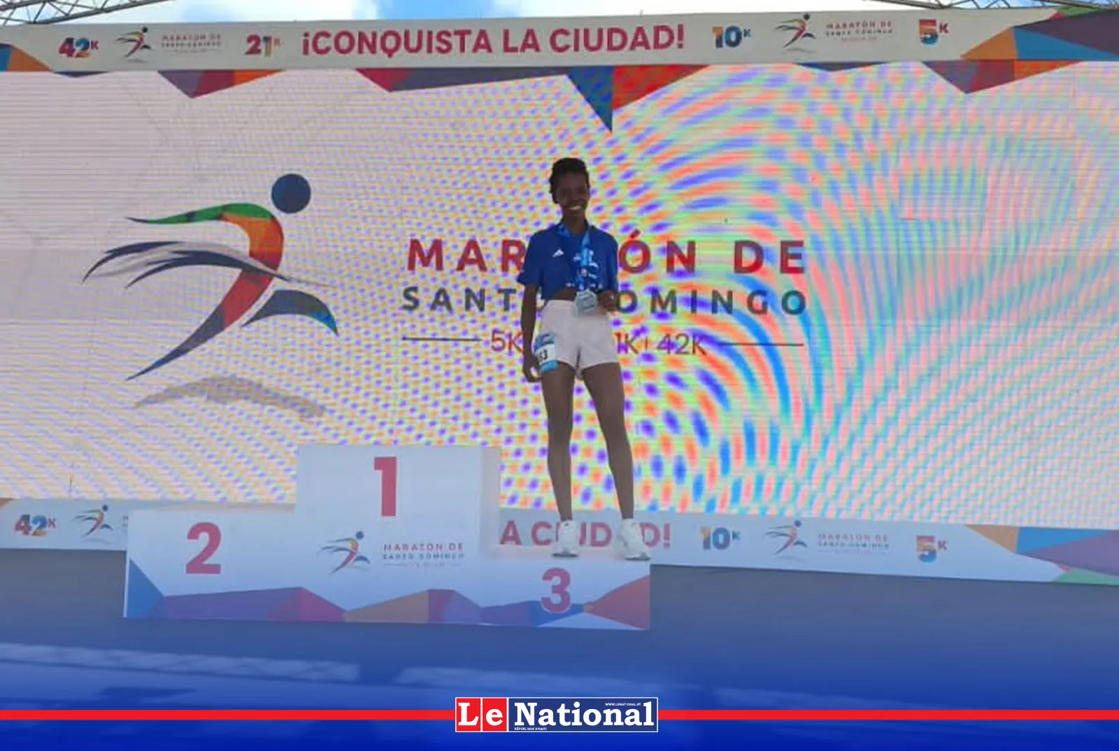 Jésumène Colin fait briller Haïti en République dominicaine