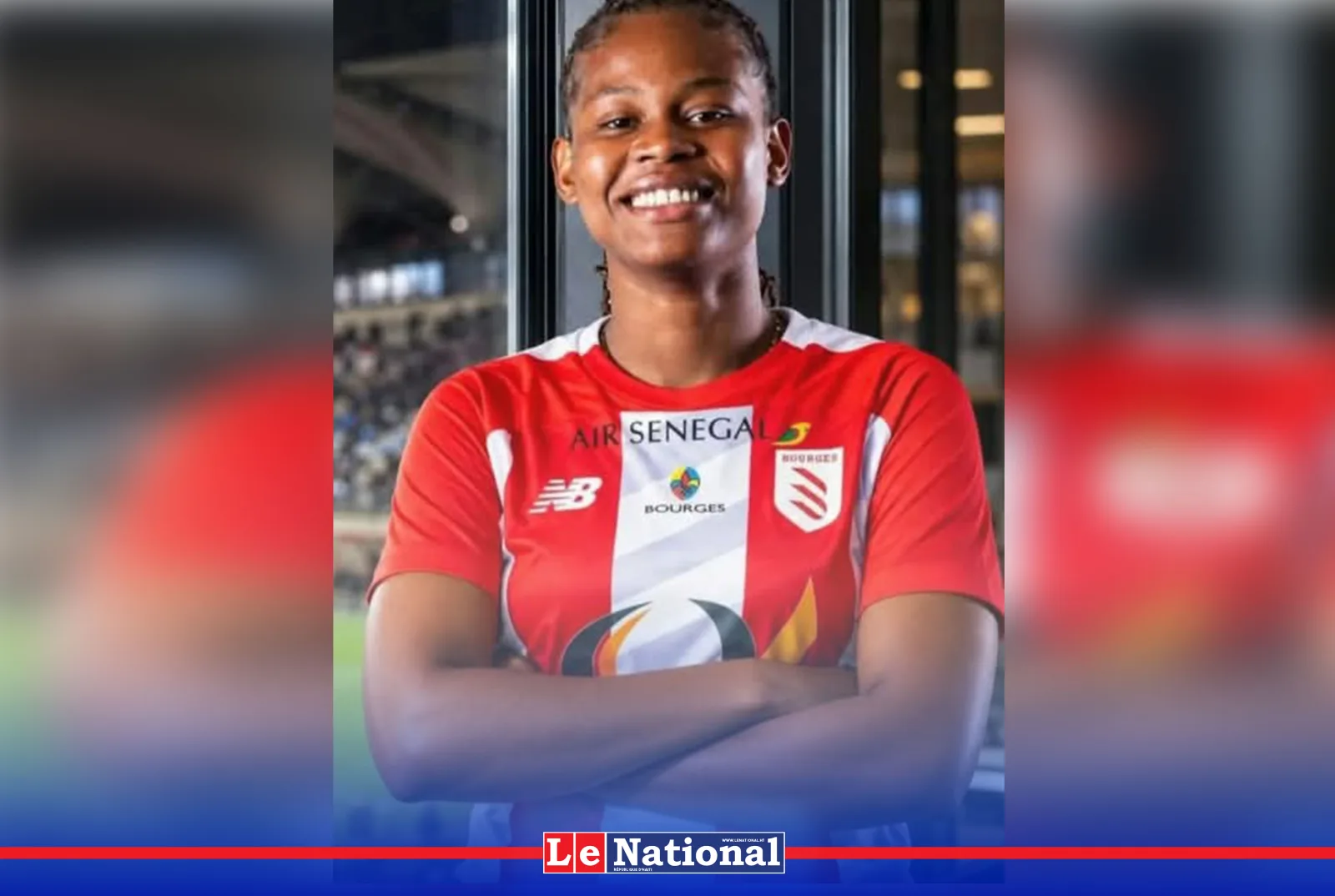 Lourdjina Étienne, figure de la nouvelle génération haïtienne, rejoint le Bourges FC