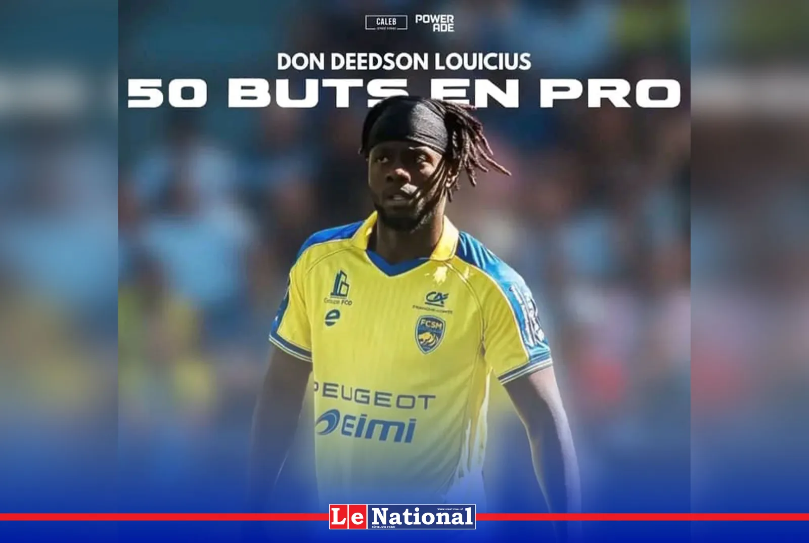 Don Deedson Louicius débloque son compteur avec Sochaux