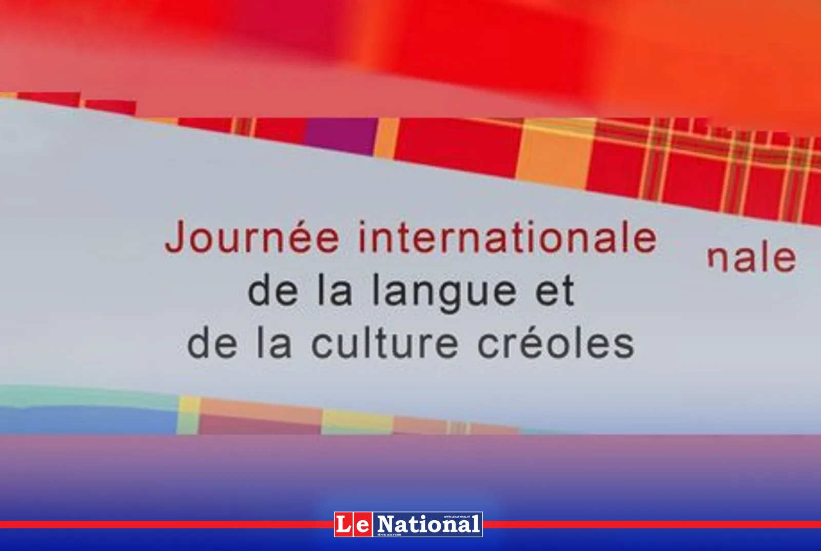 28 octobre: La langue et la culture créoles à l’honneur dans le monde