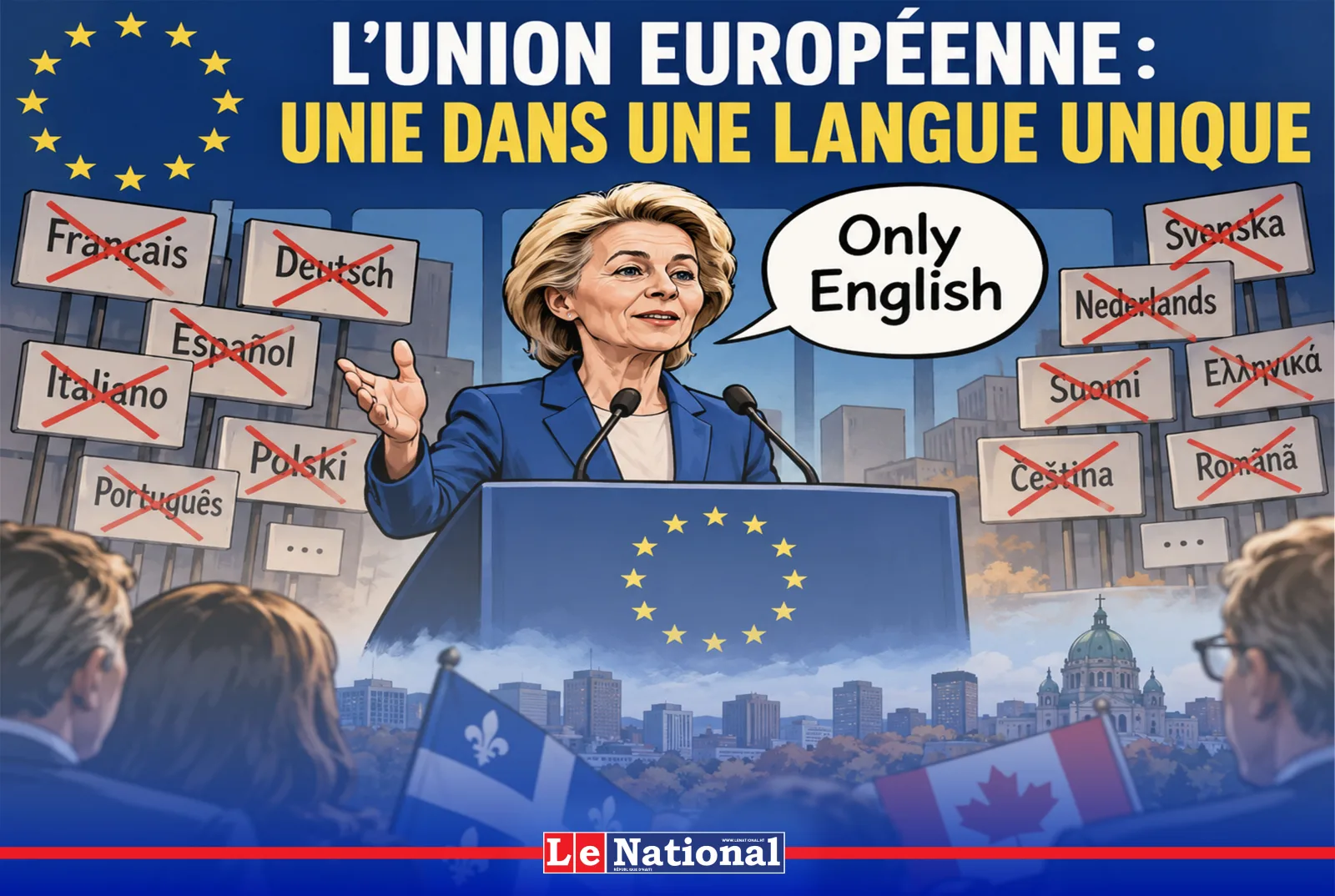 L’Union européenne et le français : le faux pas de Montréal