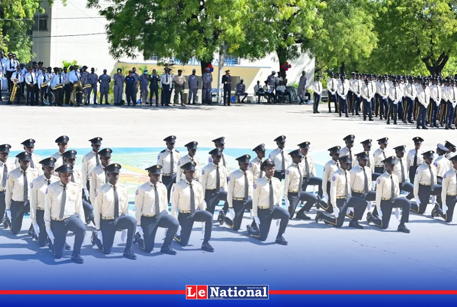 Une nouvelle cohorte de 1189 nouveaux policiers intègrent les rangs de la PNH