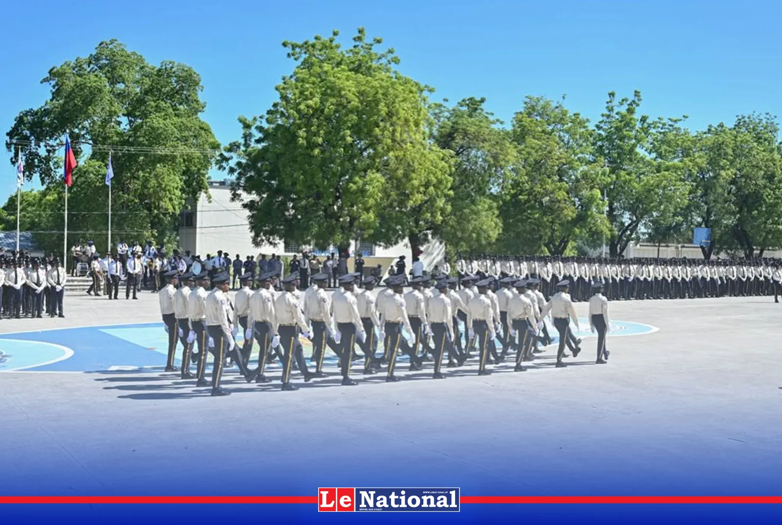 Une nouvelle cohorte de 1189 nouveaux policiers intègrent les rangs de la PNH