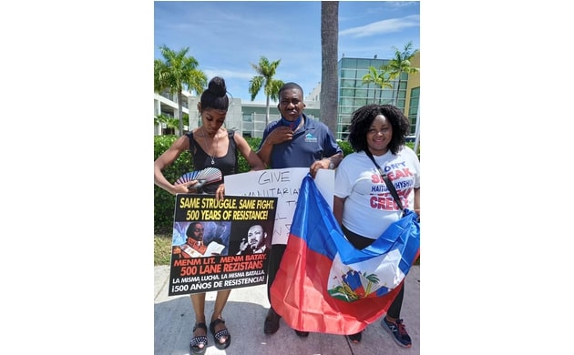 Des Haïtiens vivant aux États-Unis scandalisés par le traitement inhumain infligé aux migrants haïtiens