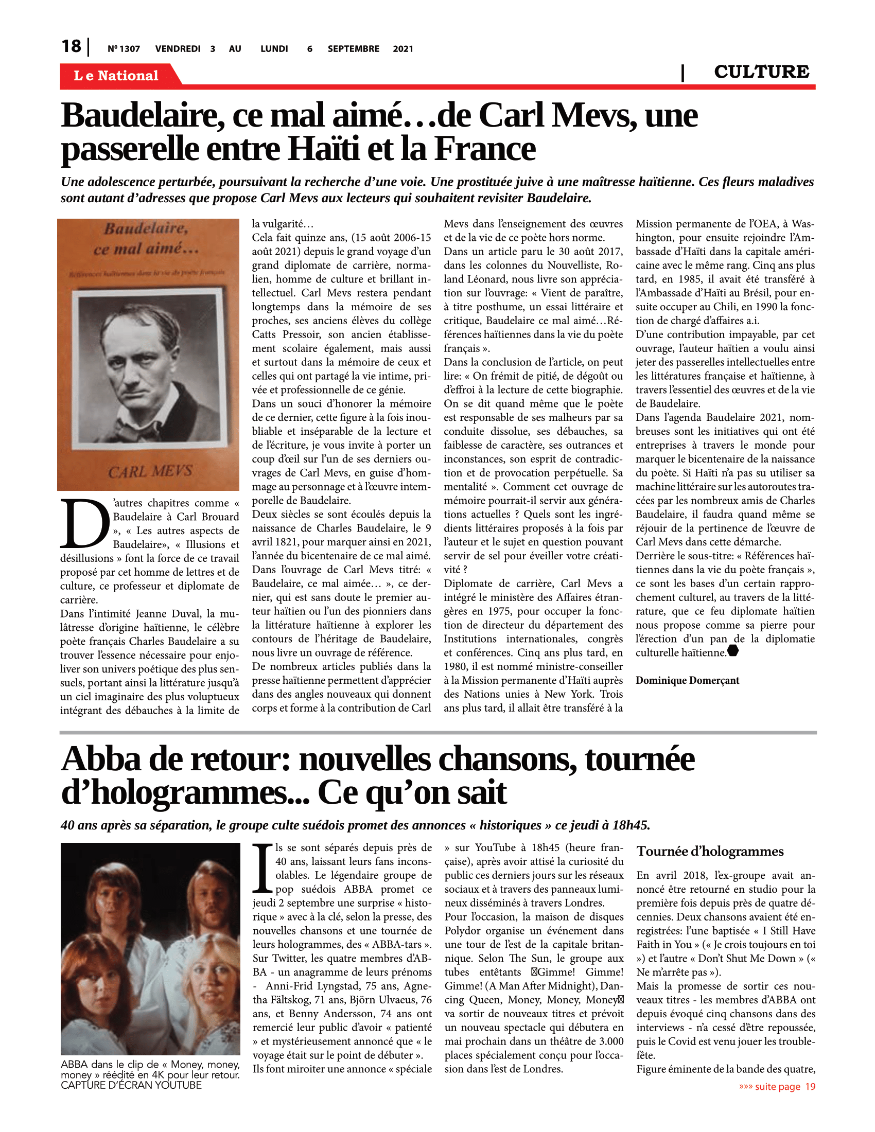Page 14 de l'édition 1307