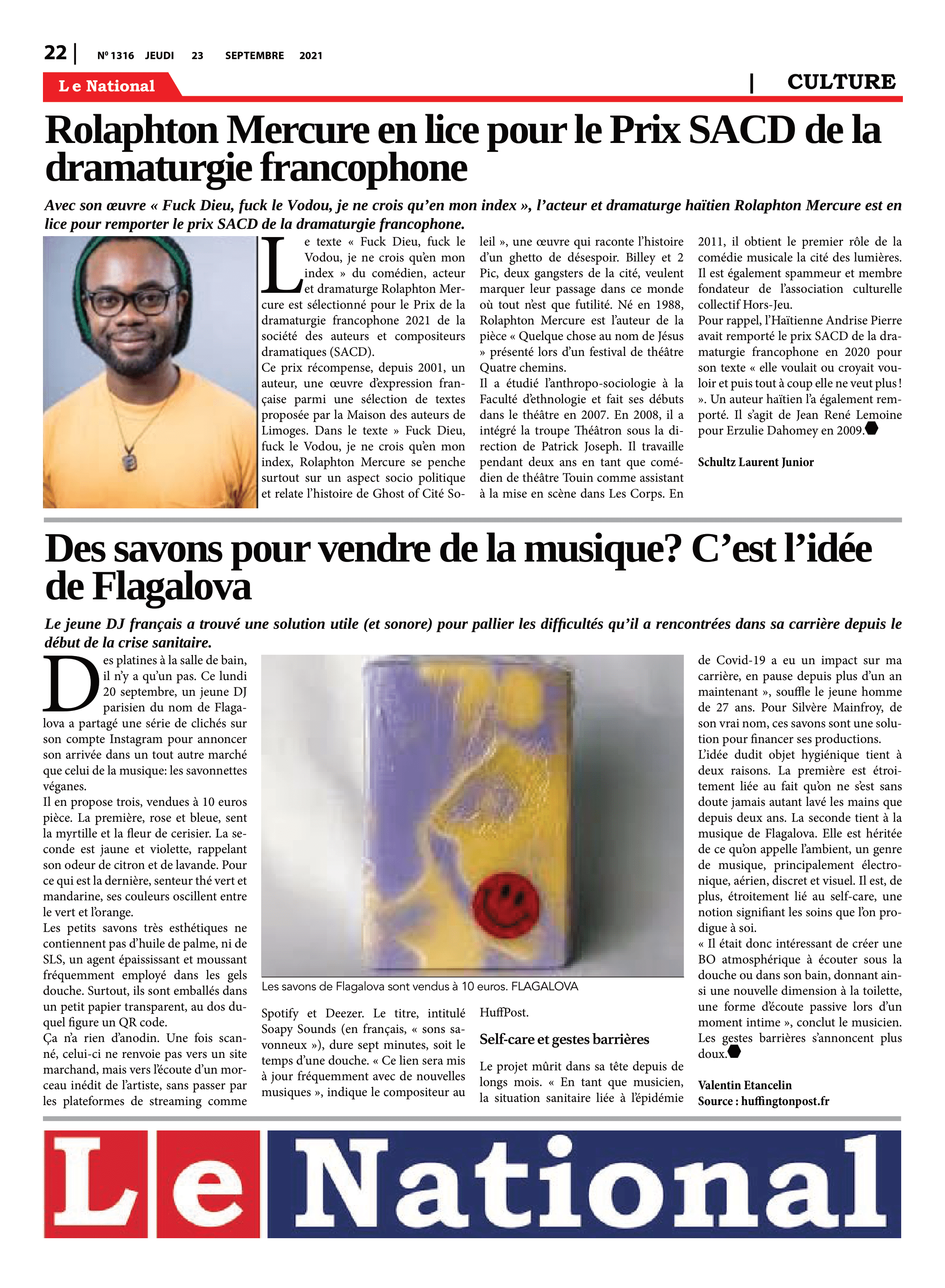 Page 22 de l'édition 1316