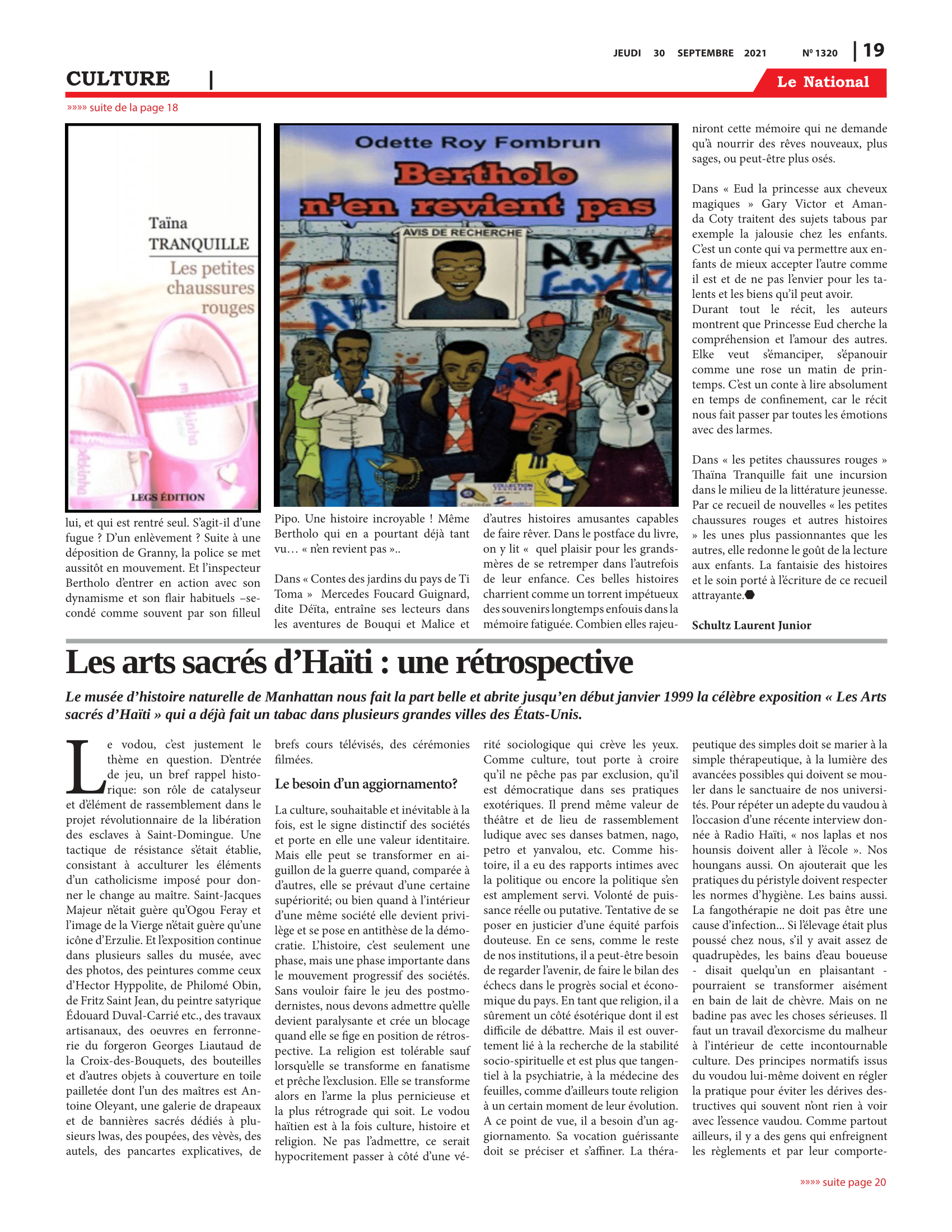Page 19 de l'édition 1320