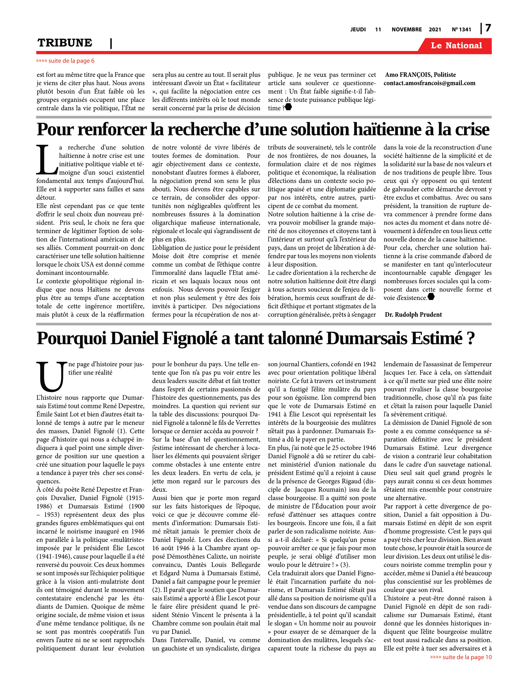 Page 7 de l'édition 1341