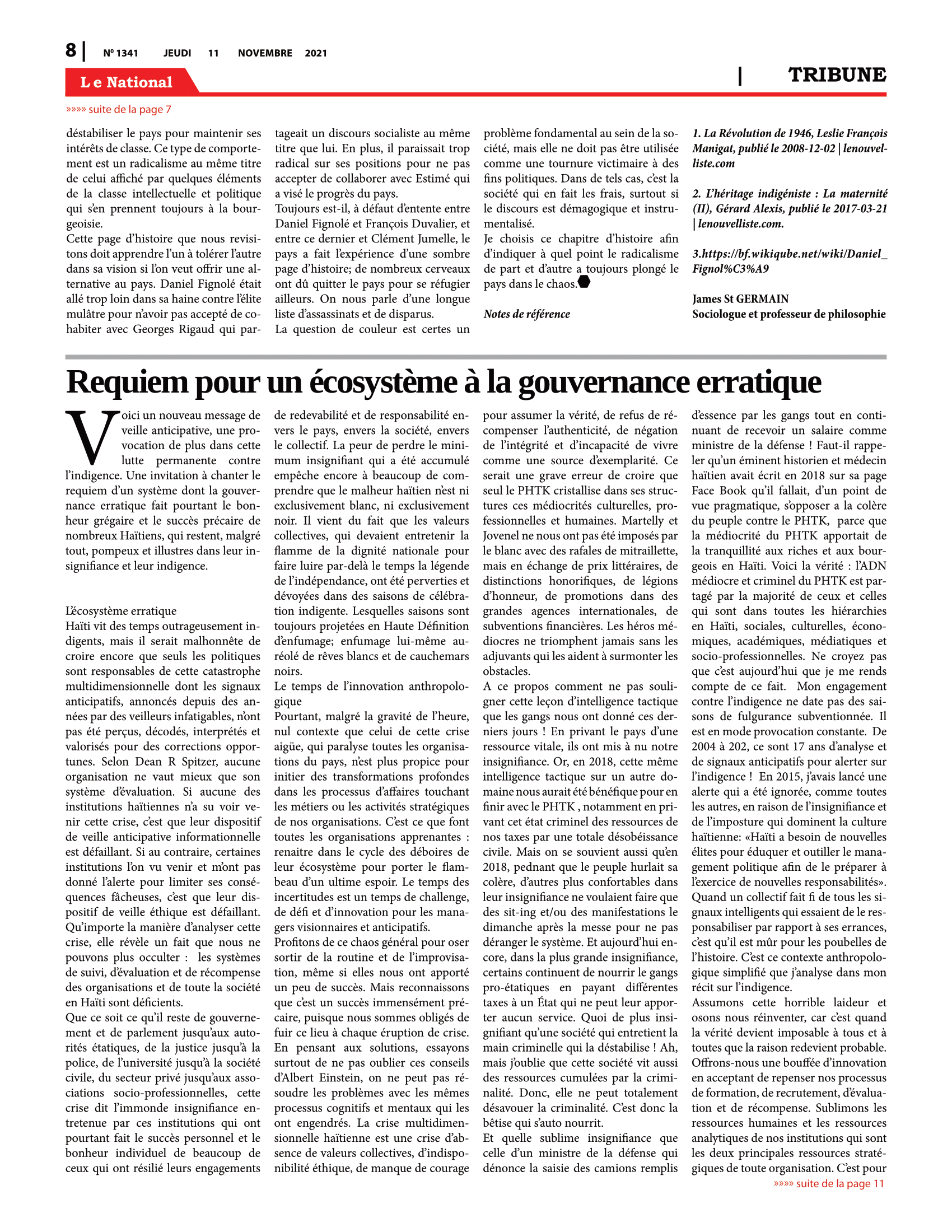 Page 8 de l'édition 1341