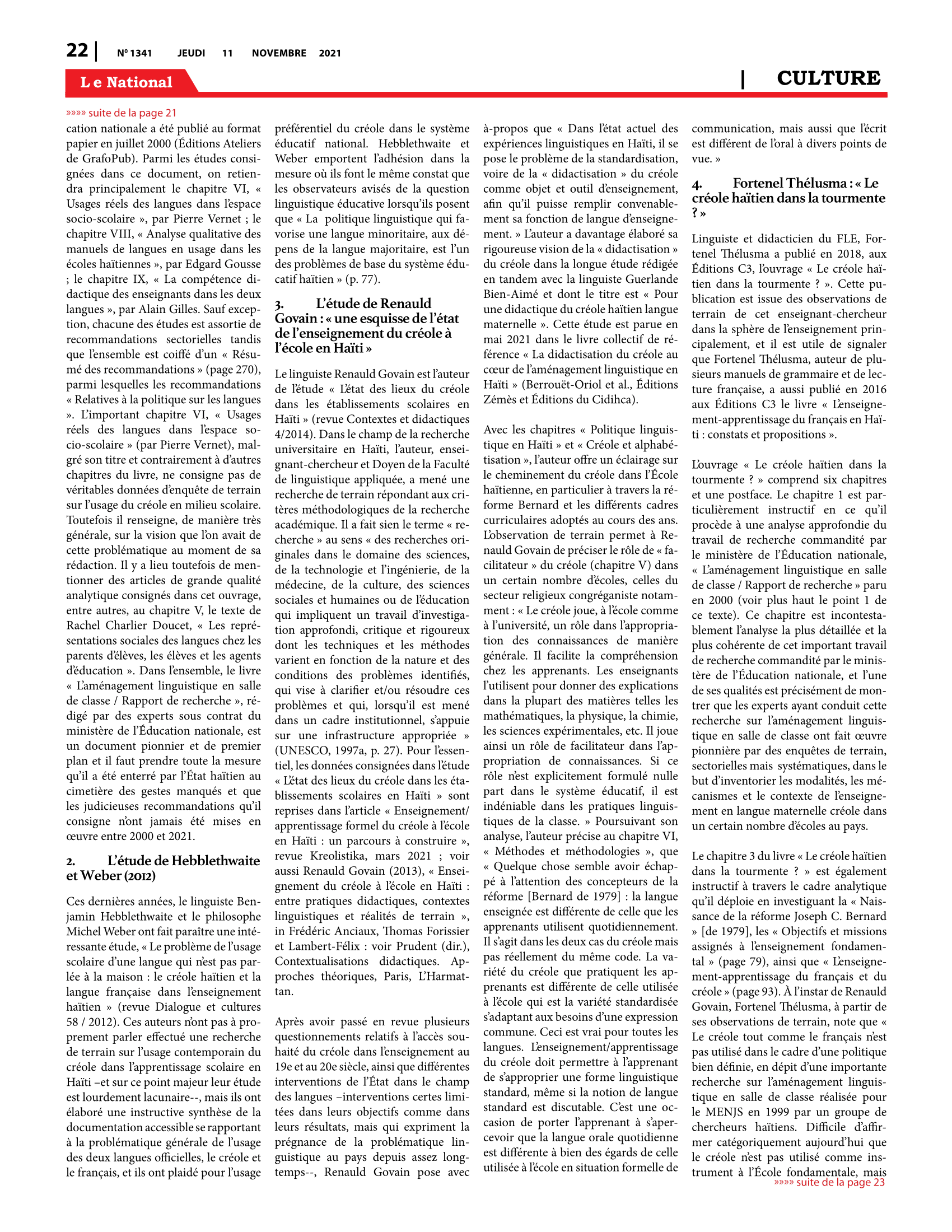 Page 22 de l'édition 1341