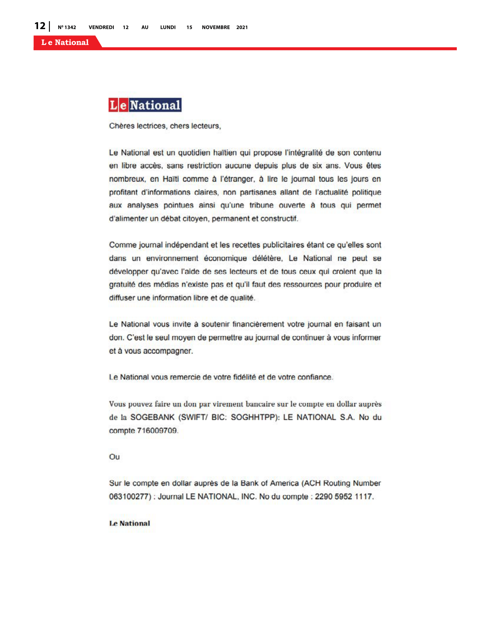 Page 12 de l'édition 1342