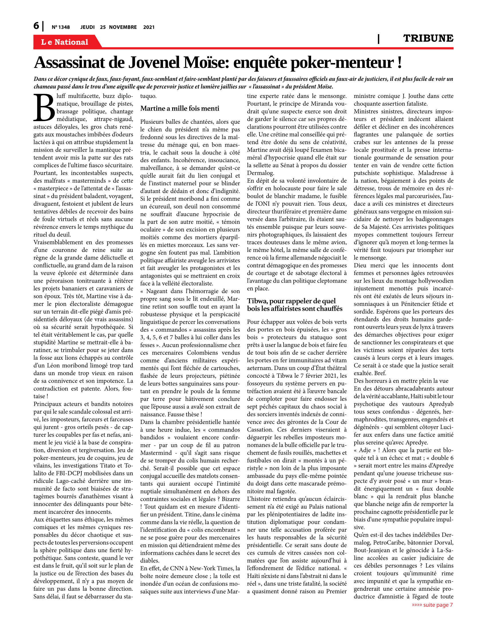Page 6 de l'édition 1348