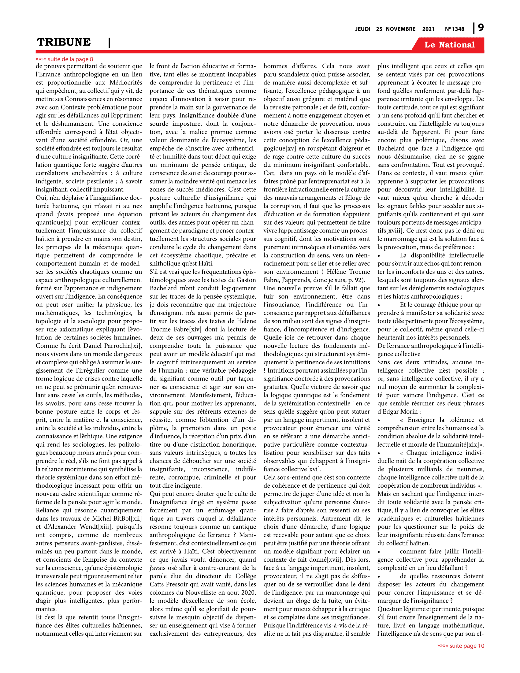 Page 9 de l'édition 1348