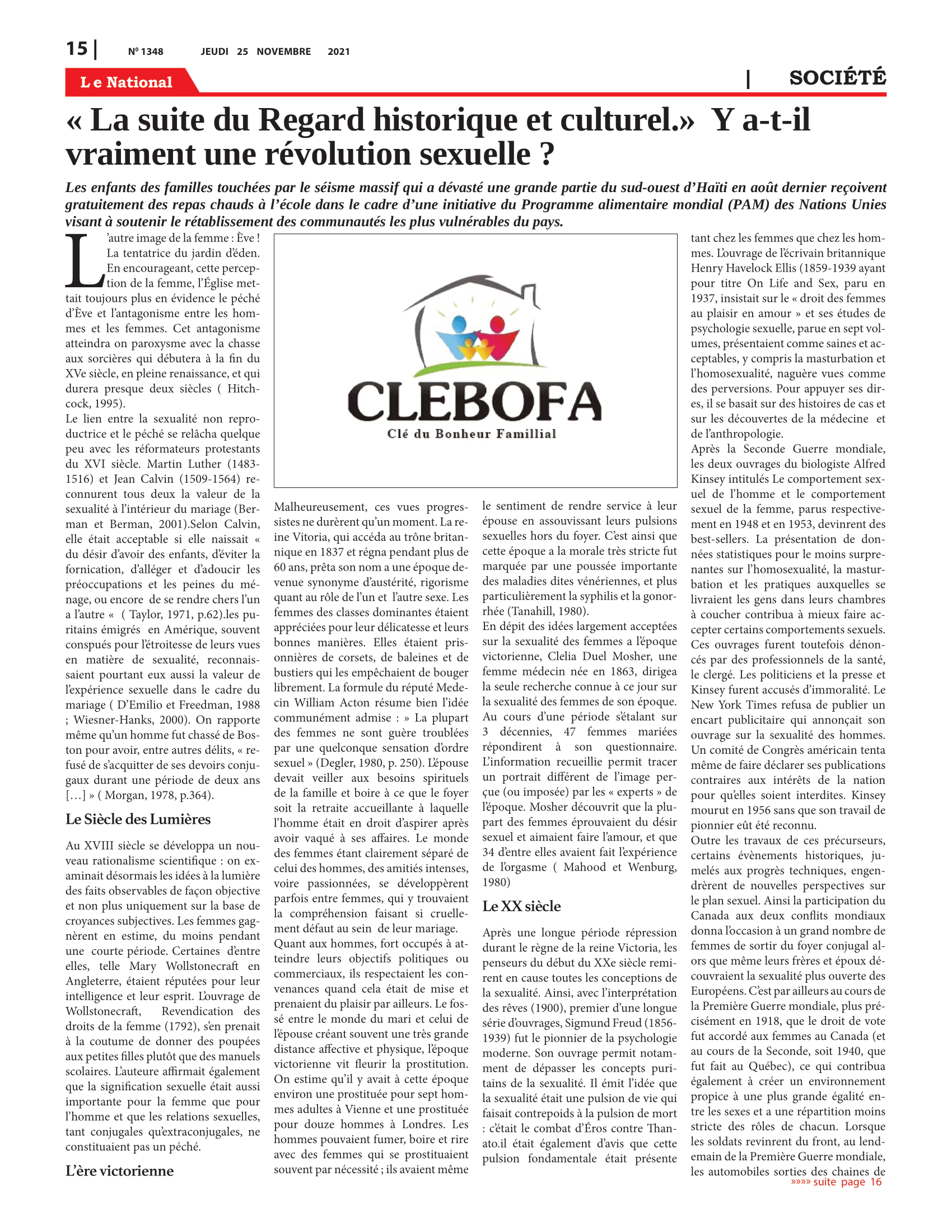 Page 15 de l'édition 1348
