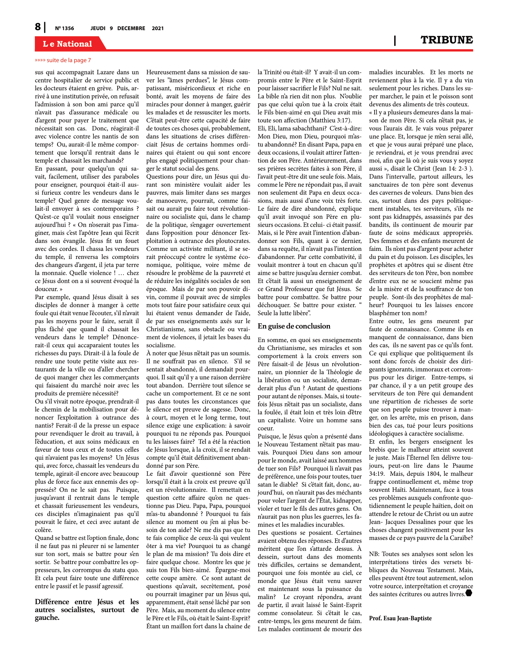 Page 8 de l'édition 1356