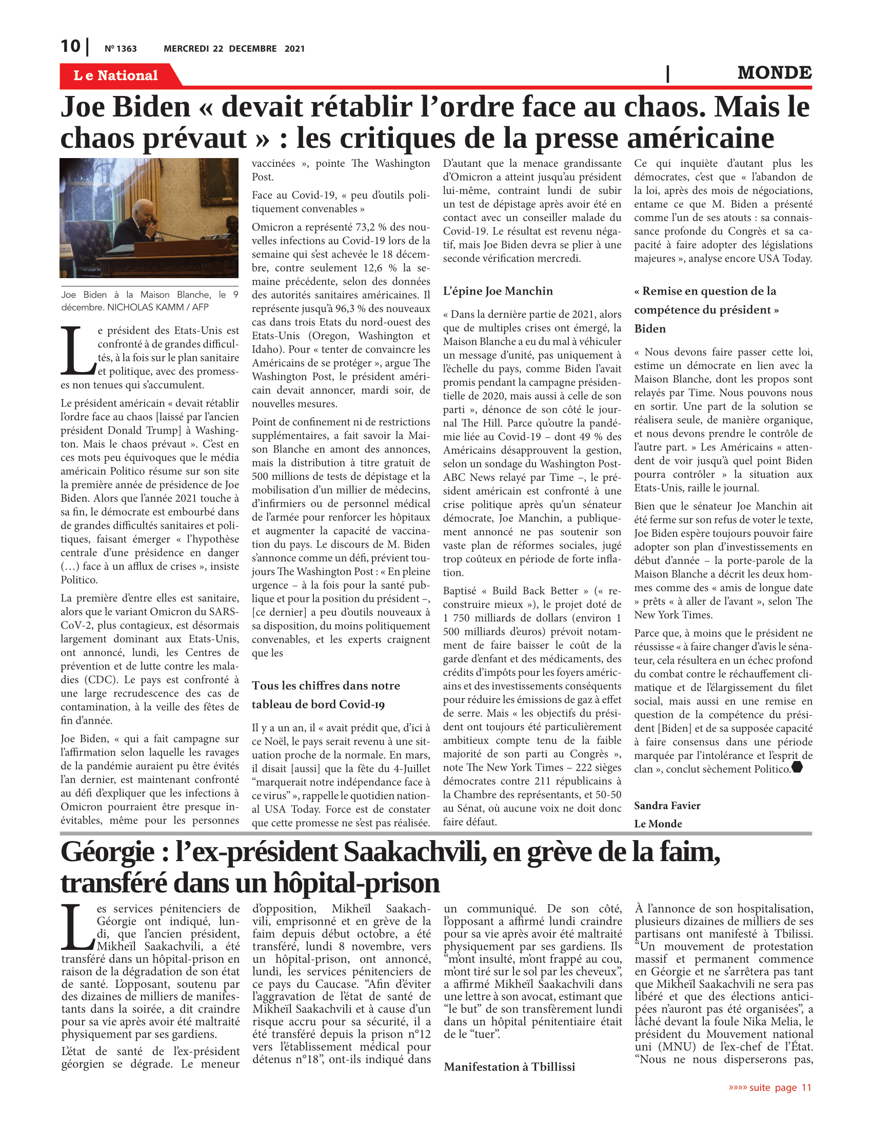 Page 10 de l'édition 1363