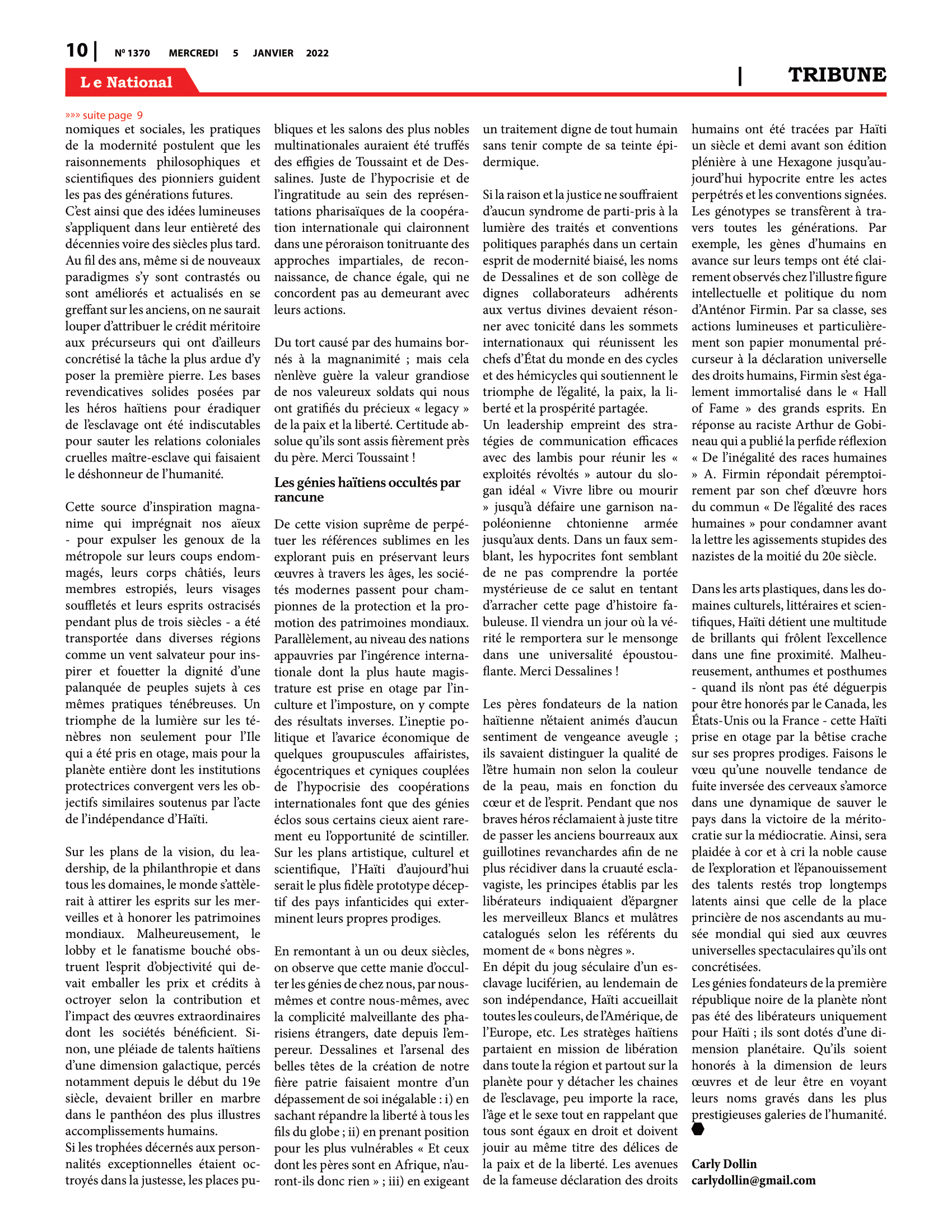 Page 10 de l'édition 1370