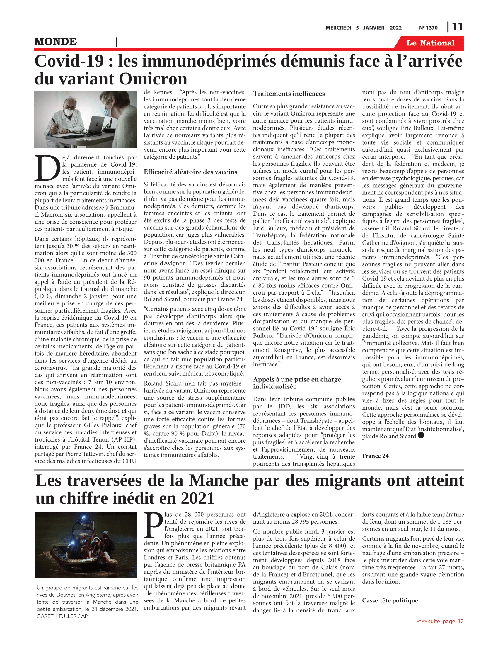 Page 11 de l'édition 1370