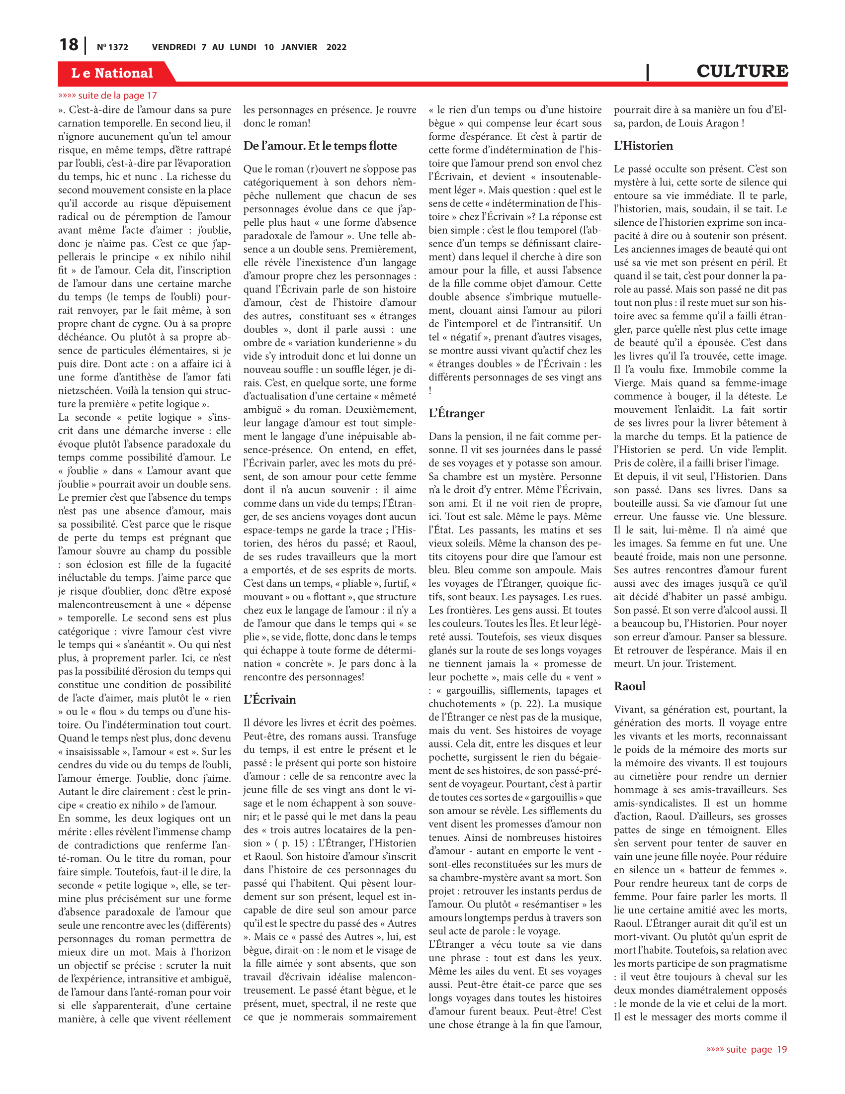 Page 18 de l'édition 1372