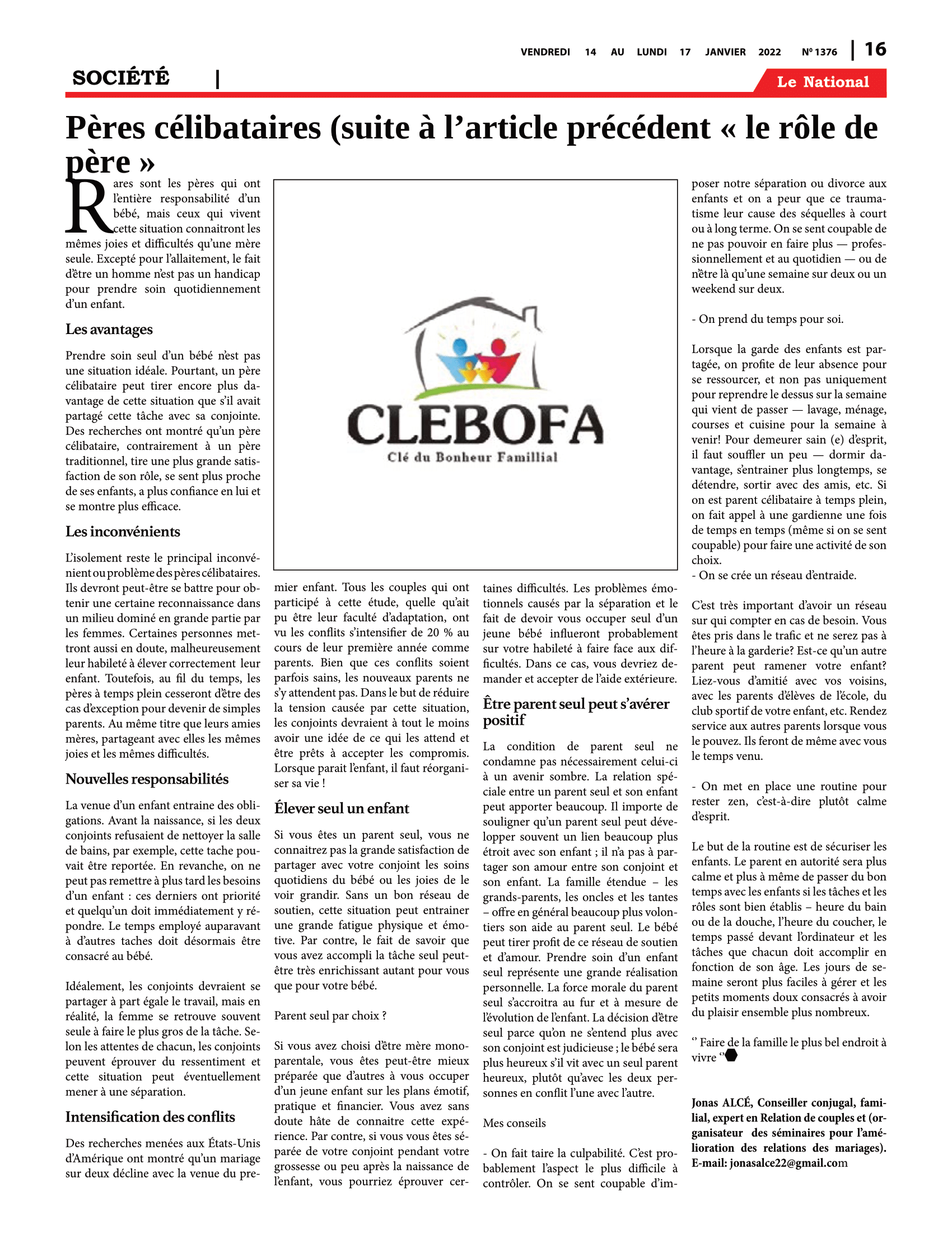 Page 16 de l'édition 1376