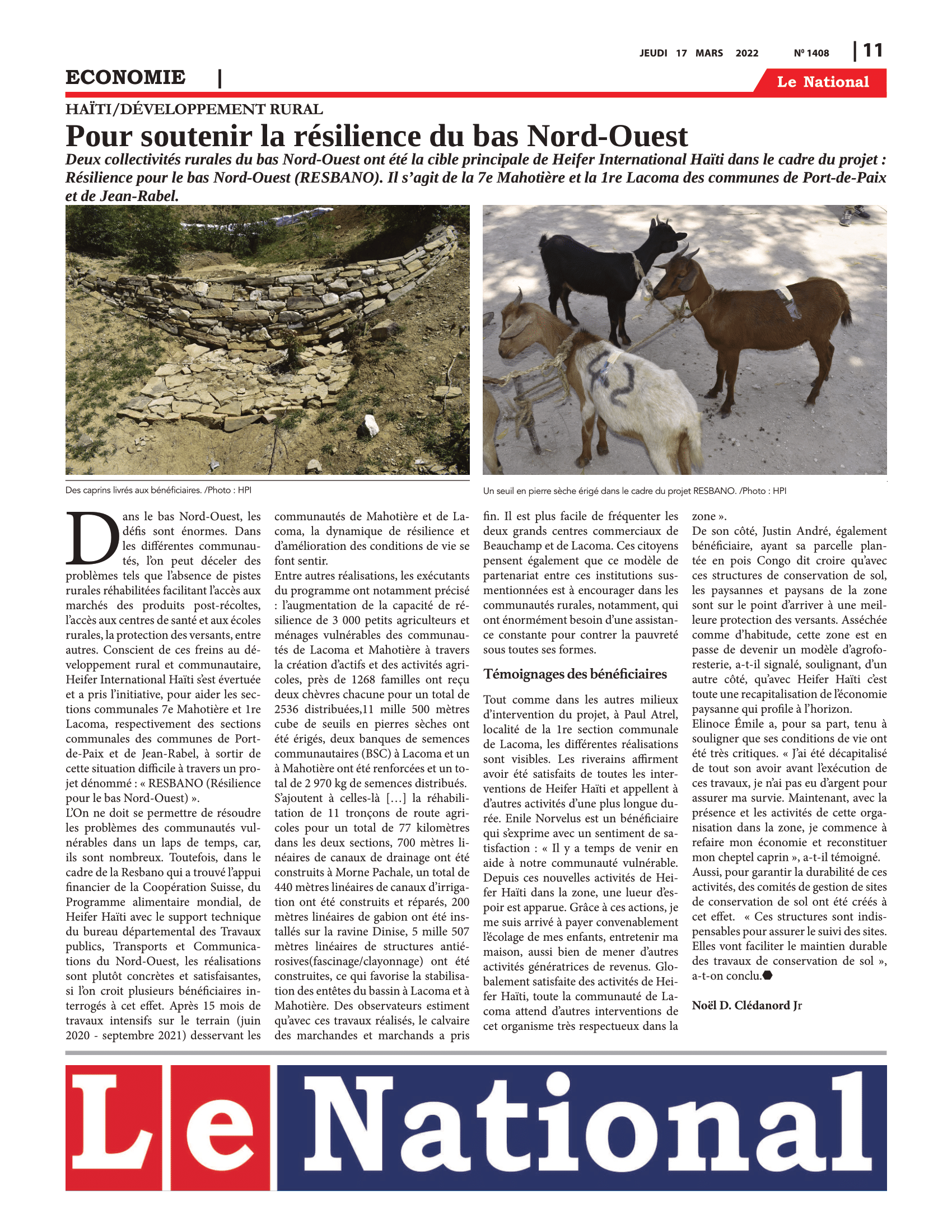 Page 11 de l'édition 1408