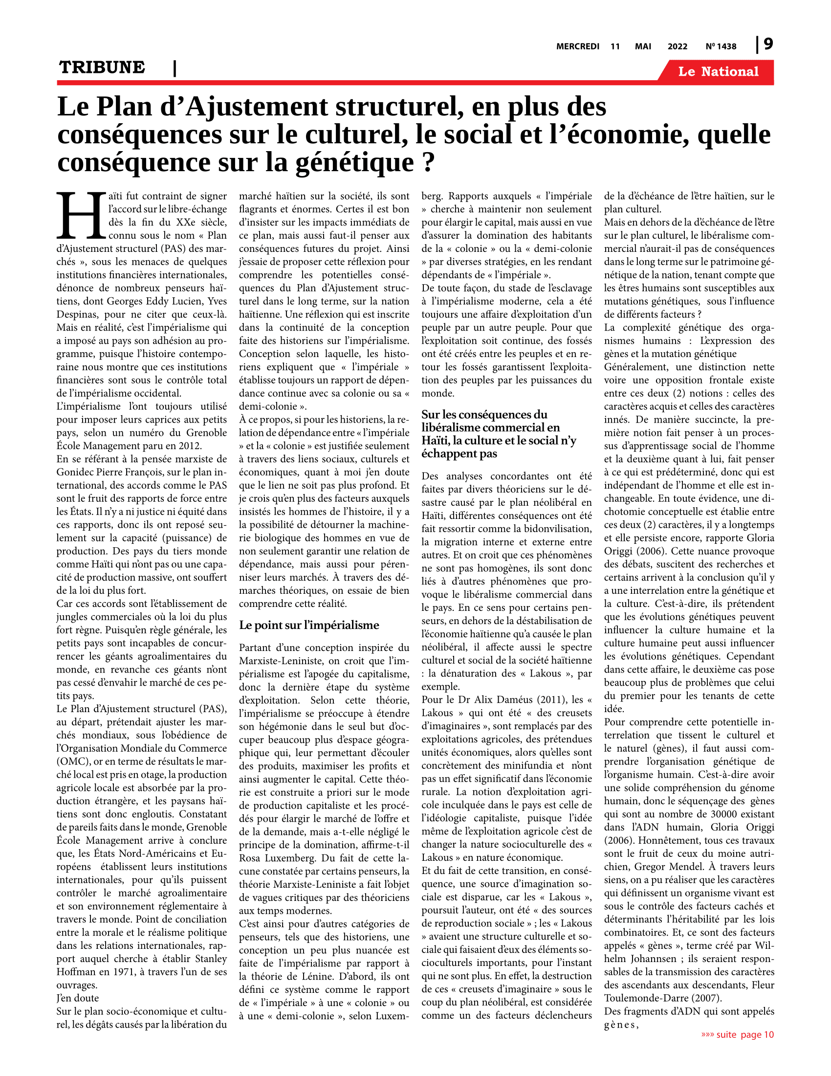 Page 8 de l'édition 1438