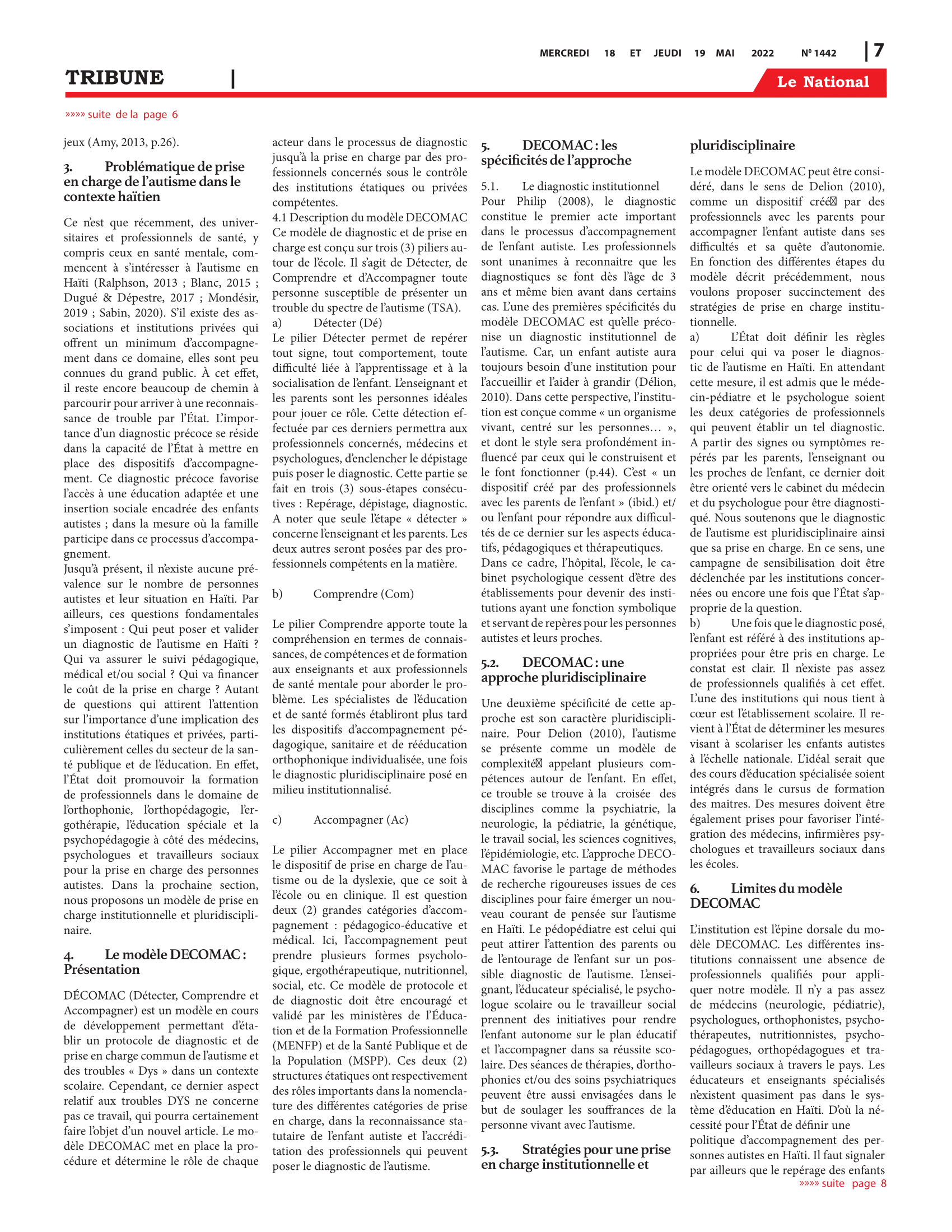 Page 7 de l'édition 1442
