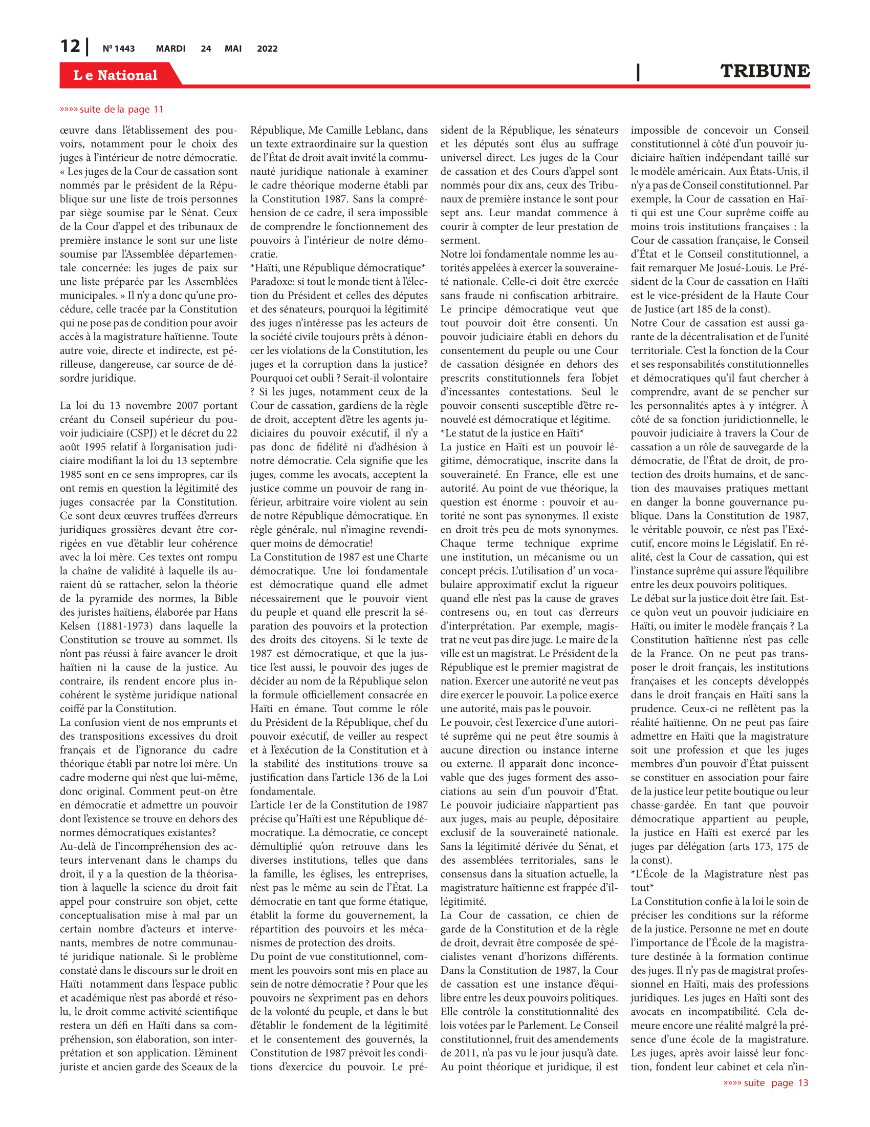 Page 12 de l'édition 1444