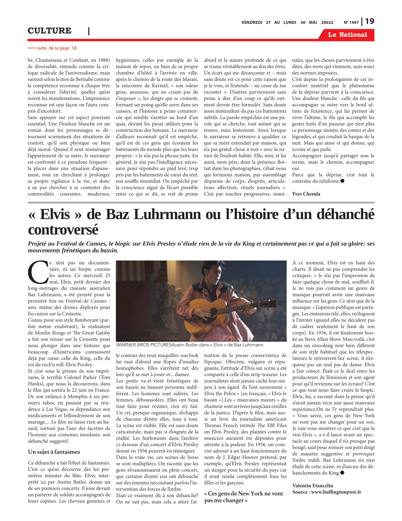 Page 19 de l'édition 1447