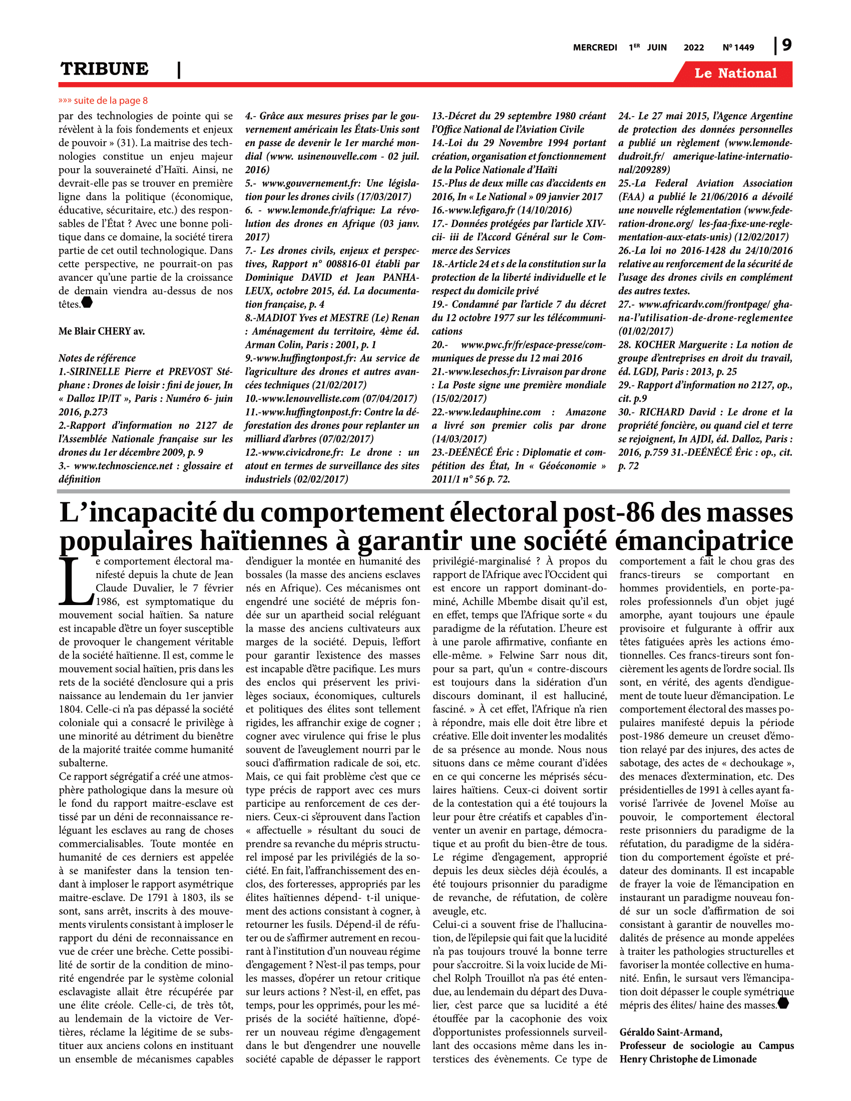 Page 9 de l'édition 1449
