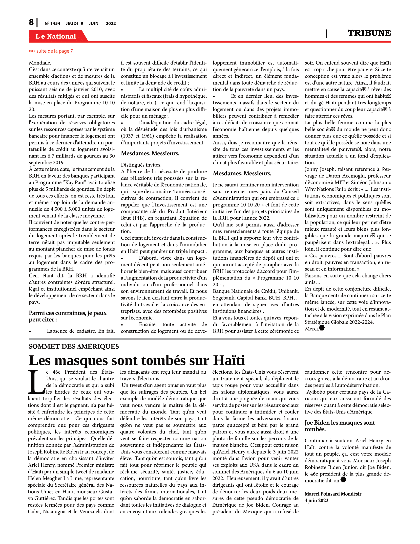 Page 8 de l'édition 1454