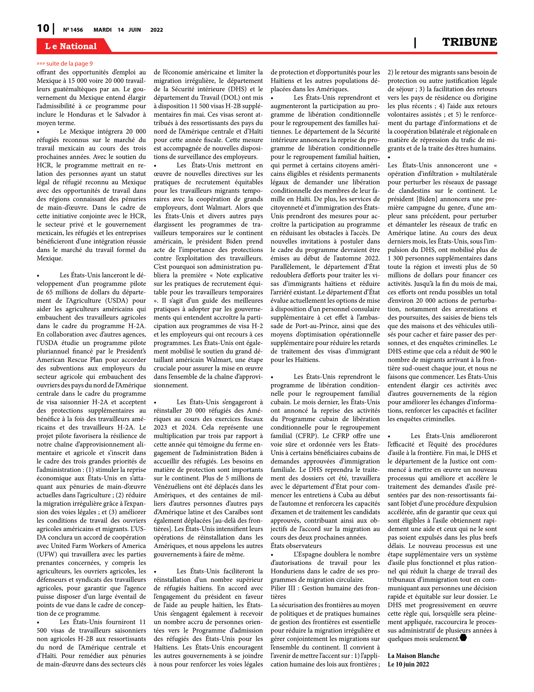 Page 10 de l'édition 1456