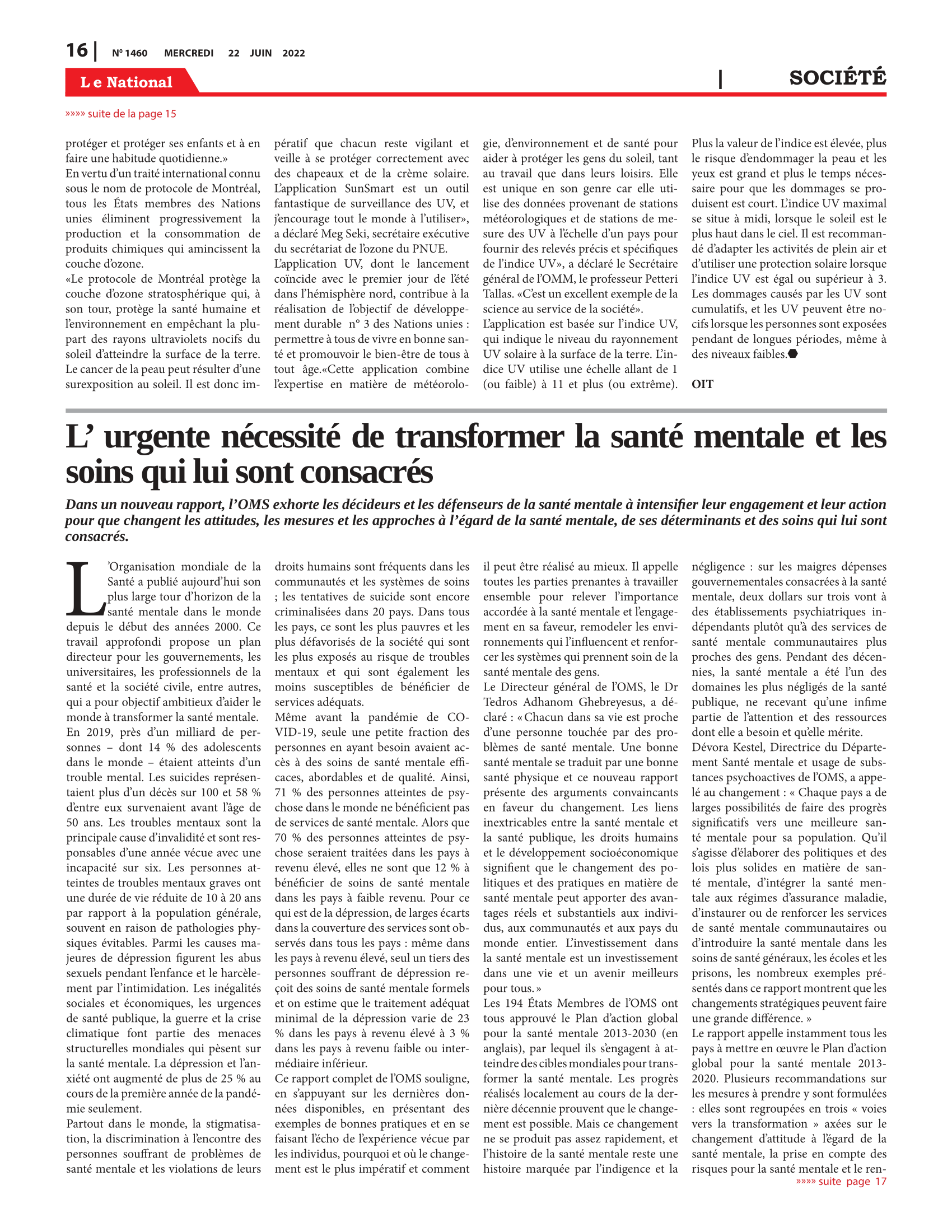 Page 16 de l'édition 1460