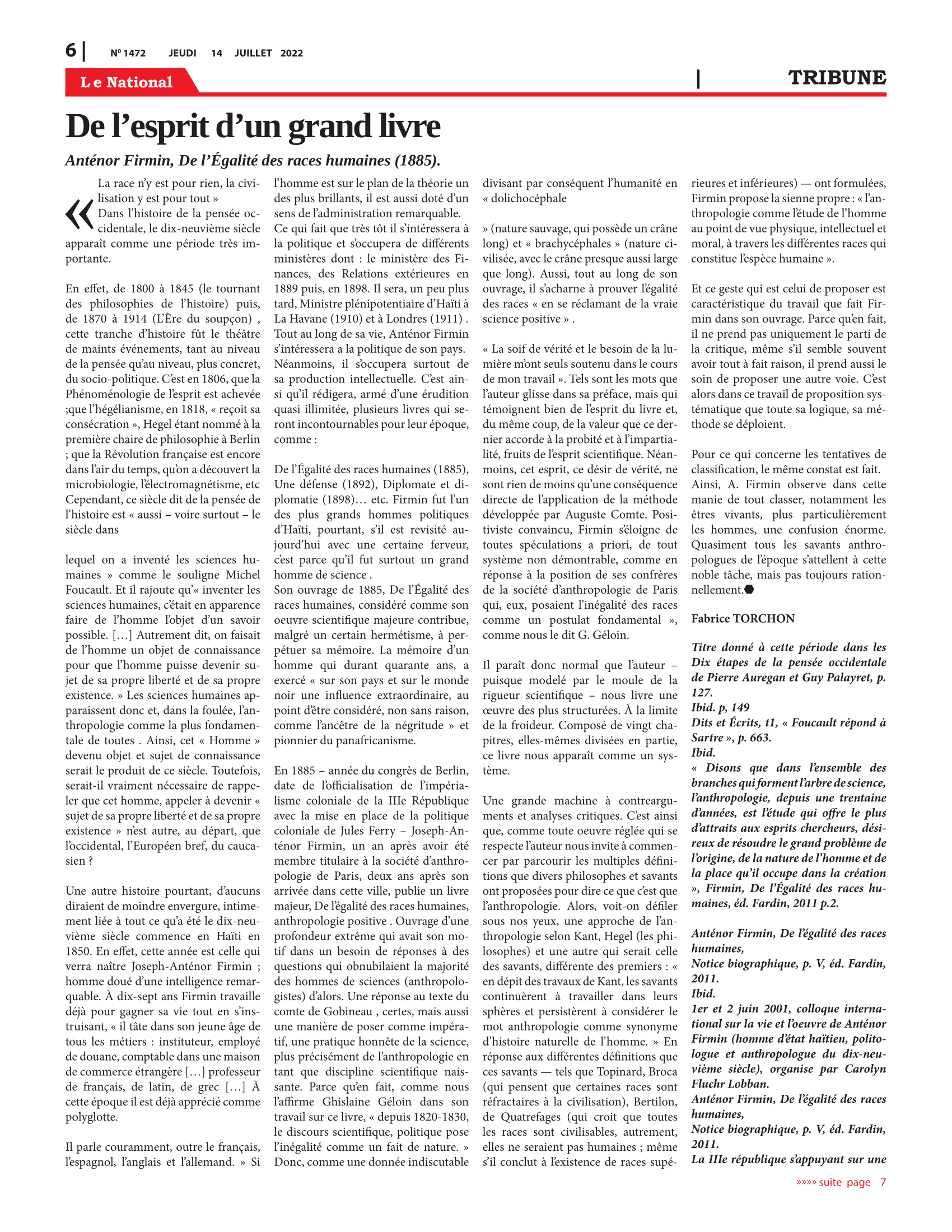 Page 6 de l'édition 1472