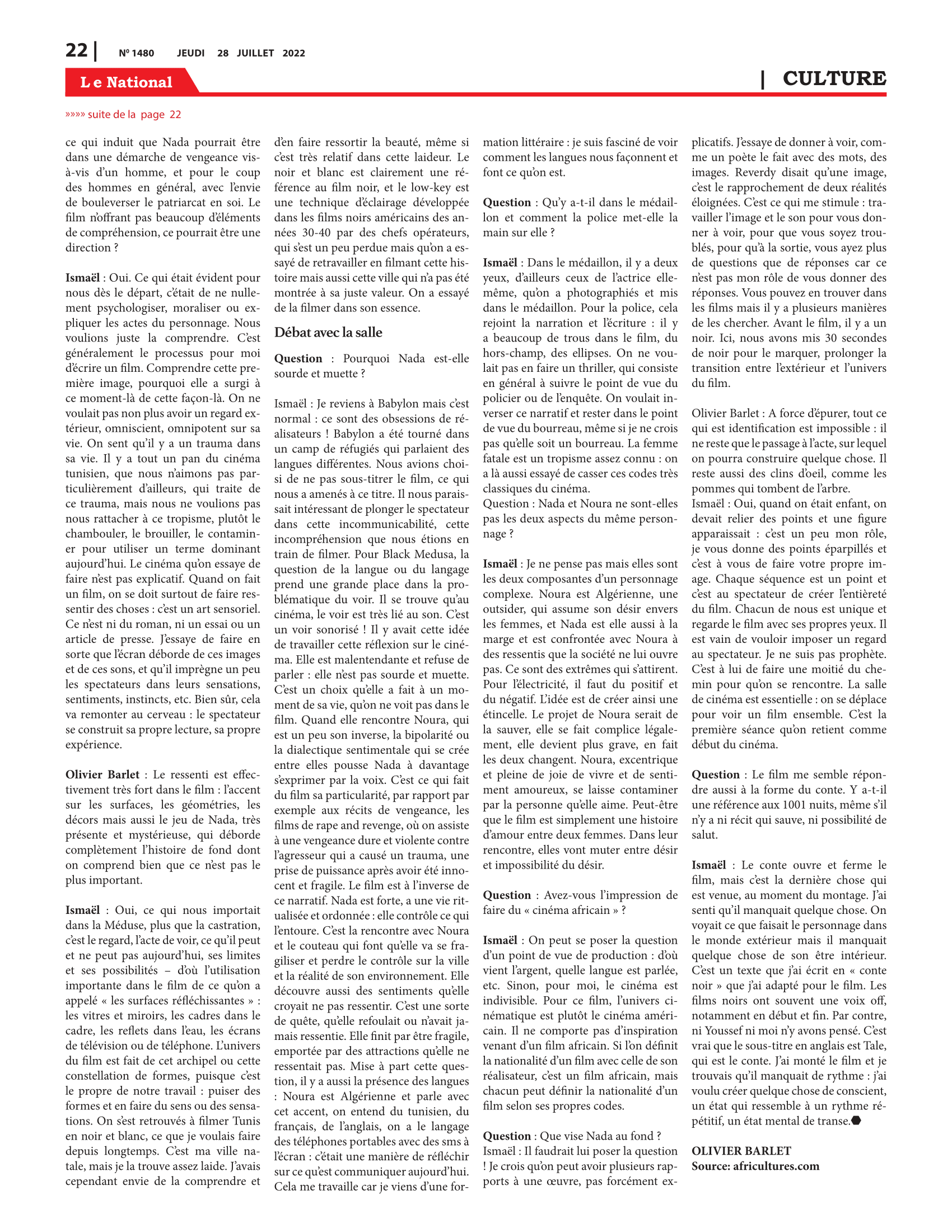 Page 22 de l'édition 1480